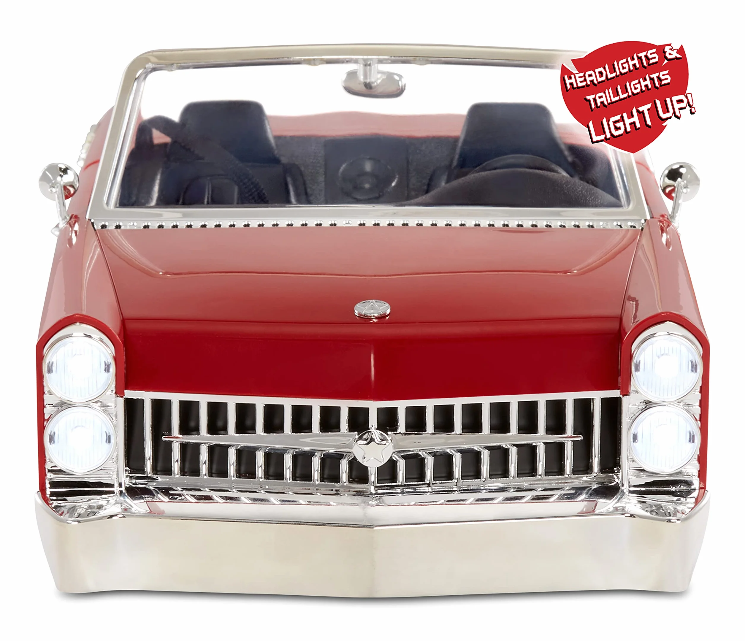 Bratz Rock Angelz 20 Yearz Edycja Specjalna Cruiser - Kolekcjonerski samochód cabrio z drzwiami, bagażnikiem, światłami, pasami bezpieczeństwa i kierownicą - dla 2 modnych lalek - Dla dzieci od lat 7+, 577829EUC
