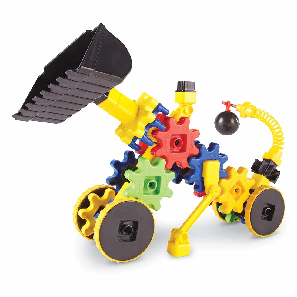 Learning Resources WreckerGears Kola zebate 47-Kawałek Zestaw, Wielobarwnosc