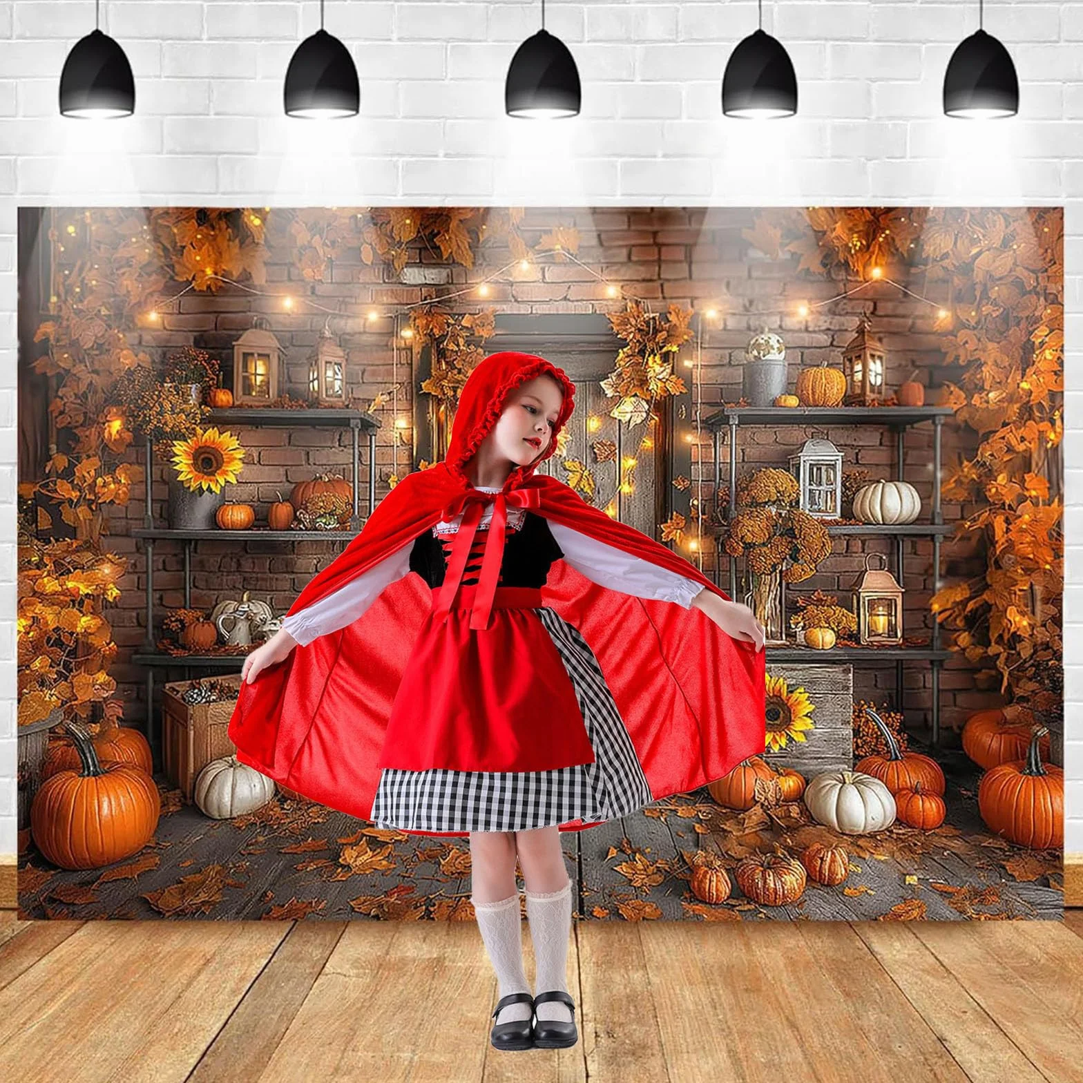 czerwona peleryna z kapturem, dziecięca peleryna wampira, płaszcz unisex z kapturem na Halloween, Boże Narodzenie (90 cm), płaszcz halloweenowy, fantazyjny kostium dla chłopca i dziewcząt,