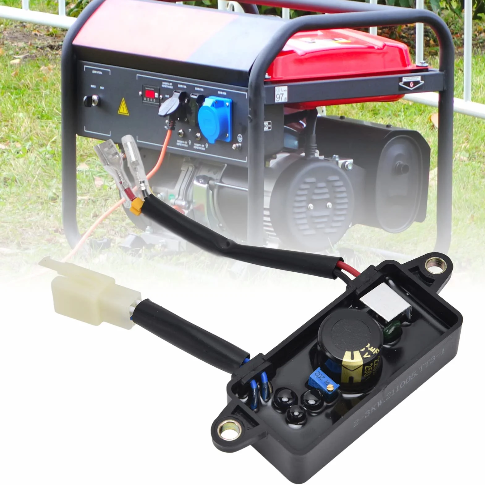 Automatyczny Regulator Napięcia AVR 2‑3kW do Pompy Wodnej 168F