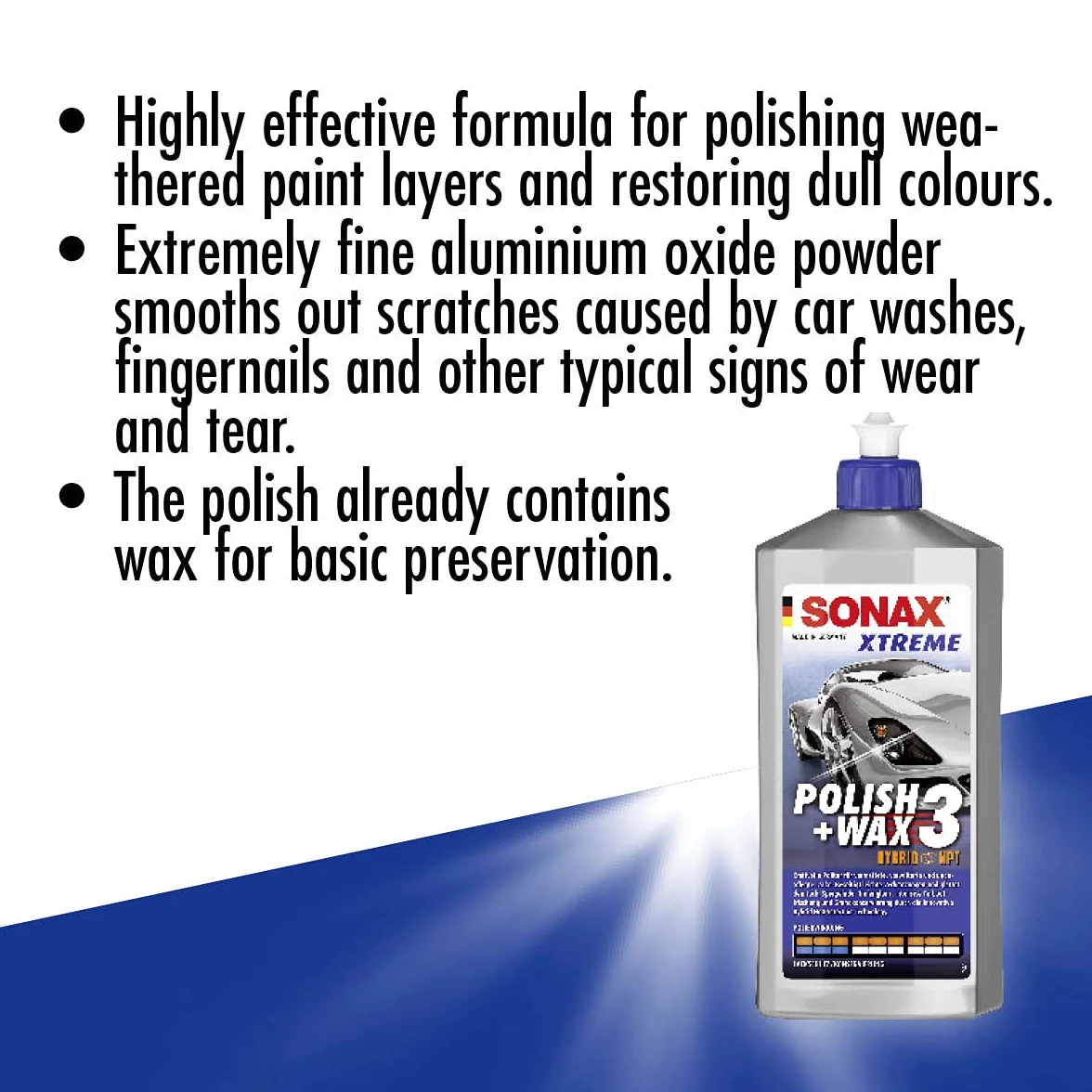 SONAX XTREME Polski + Wosk 3 Hybrydowy NPT