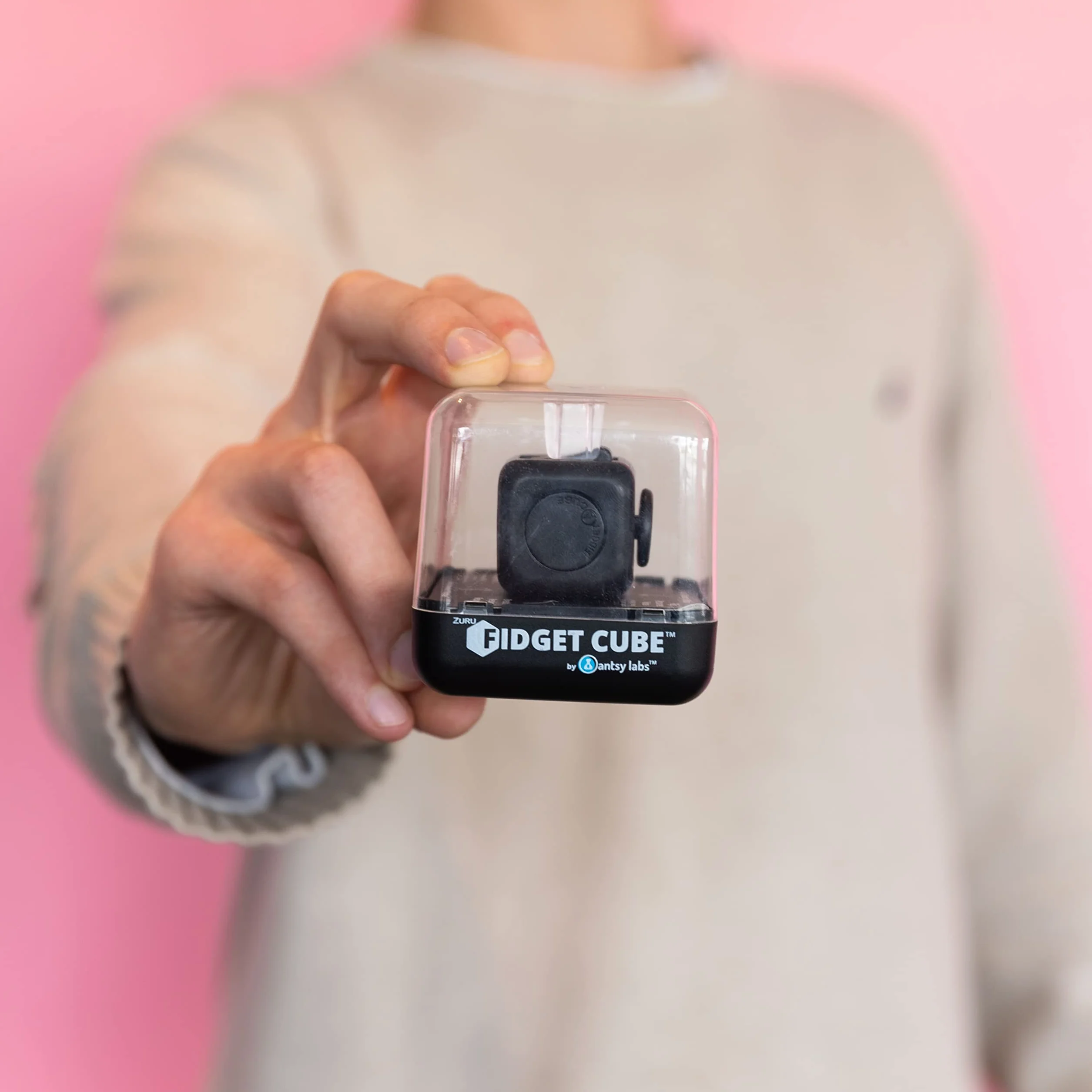 Zuru Fidget Original Cube Zabawka Antystresowa, Czarny, Od 3 lat