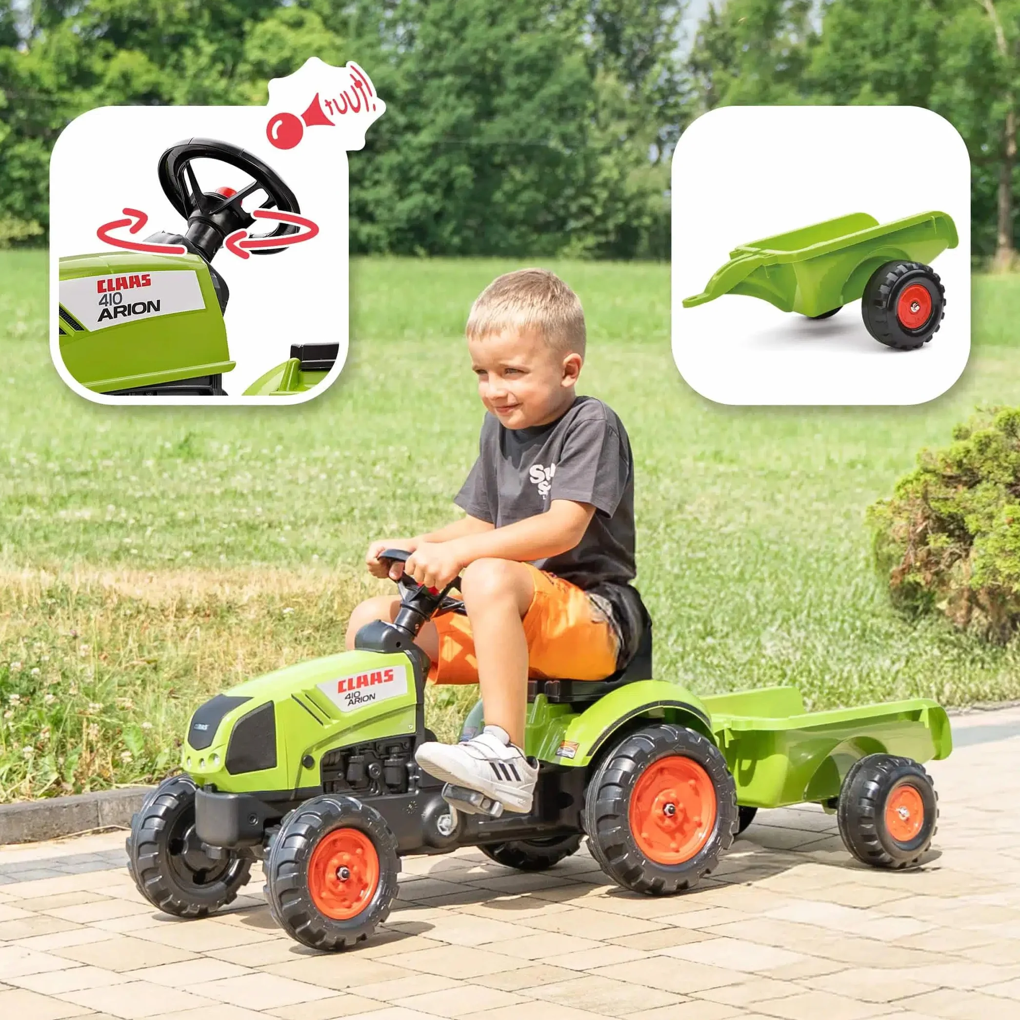 Falquet & Cie – 2040 A – Claas Arion 410/zawieszka – zielona