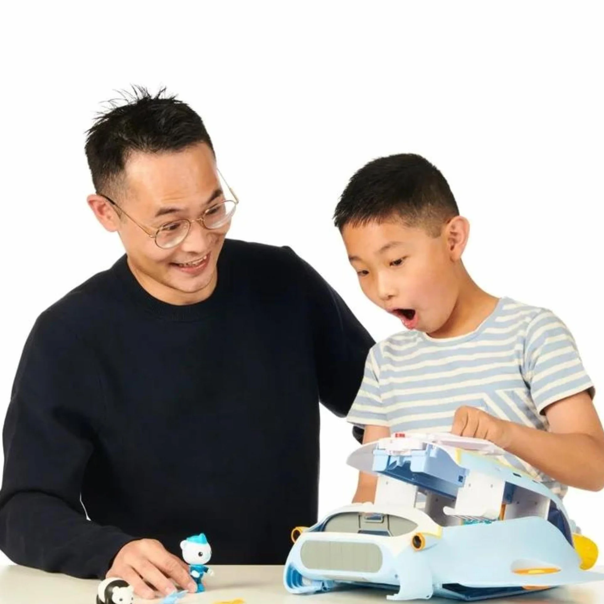 Octonauts Quoersrti Above & Beyond Octoray Transforming Playset | 7 sztuk | 25+ świateł i dźwięków
