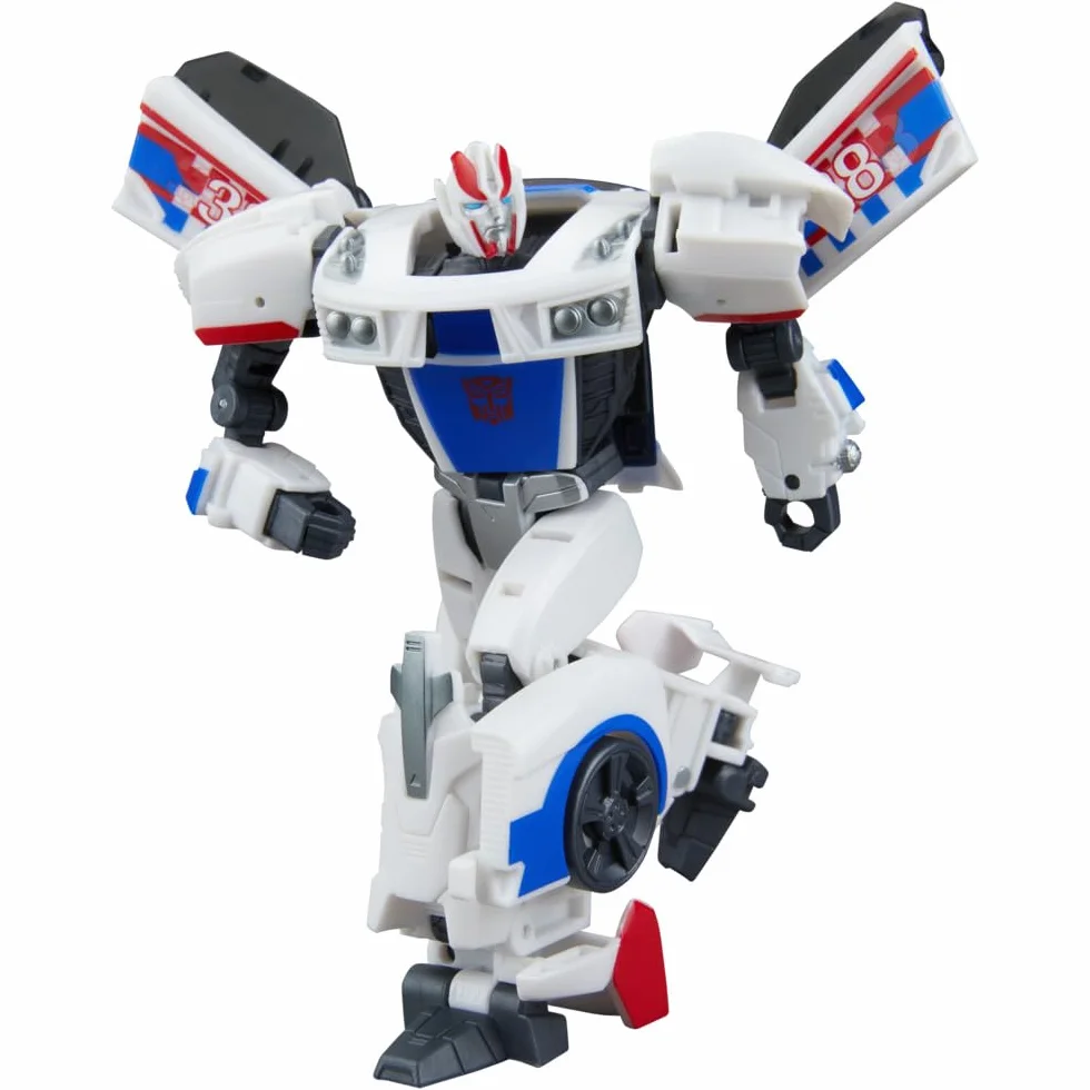 Smokescreen z kolekcji Transformers: Age of the Primes, 13-centymetrowa przekształcająca się figurka klasy Deluxe, zabawkowe roboty dla dzieci w wieku od 8 lat