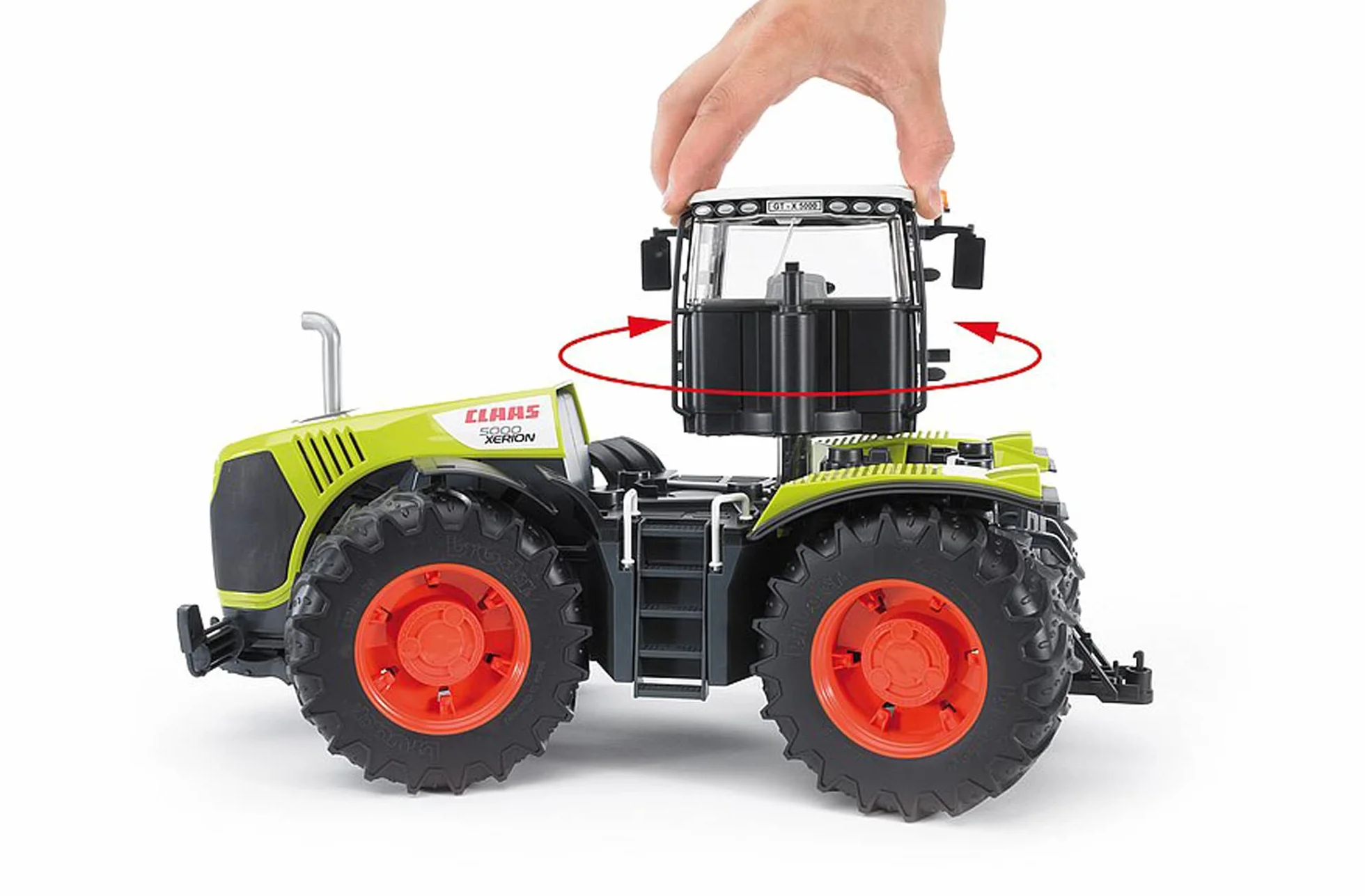 bruder 03015 - Claas Xerion 5000 - 1:16 Pojazdy, ciągnik, buldog, farma, rolnictwo, świat, zabawki