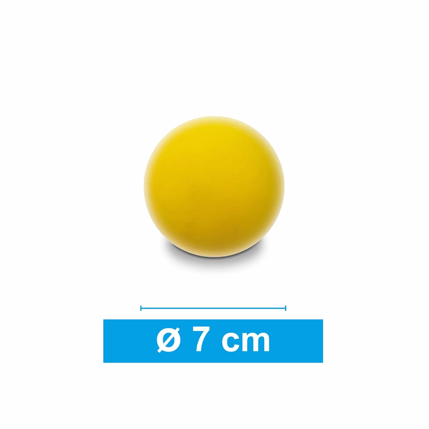 AVC Mondo Toys 14860 Miękkie kulki gąbkowe, 7 cm, zestaw 2 szt., do użytku wewnątrz i na zewnątrz, w zestawie (dostawa losowa)