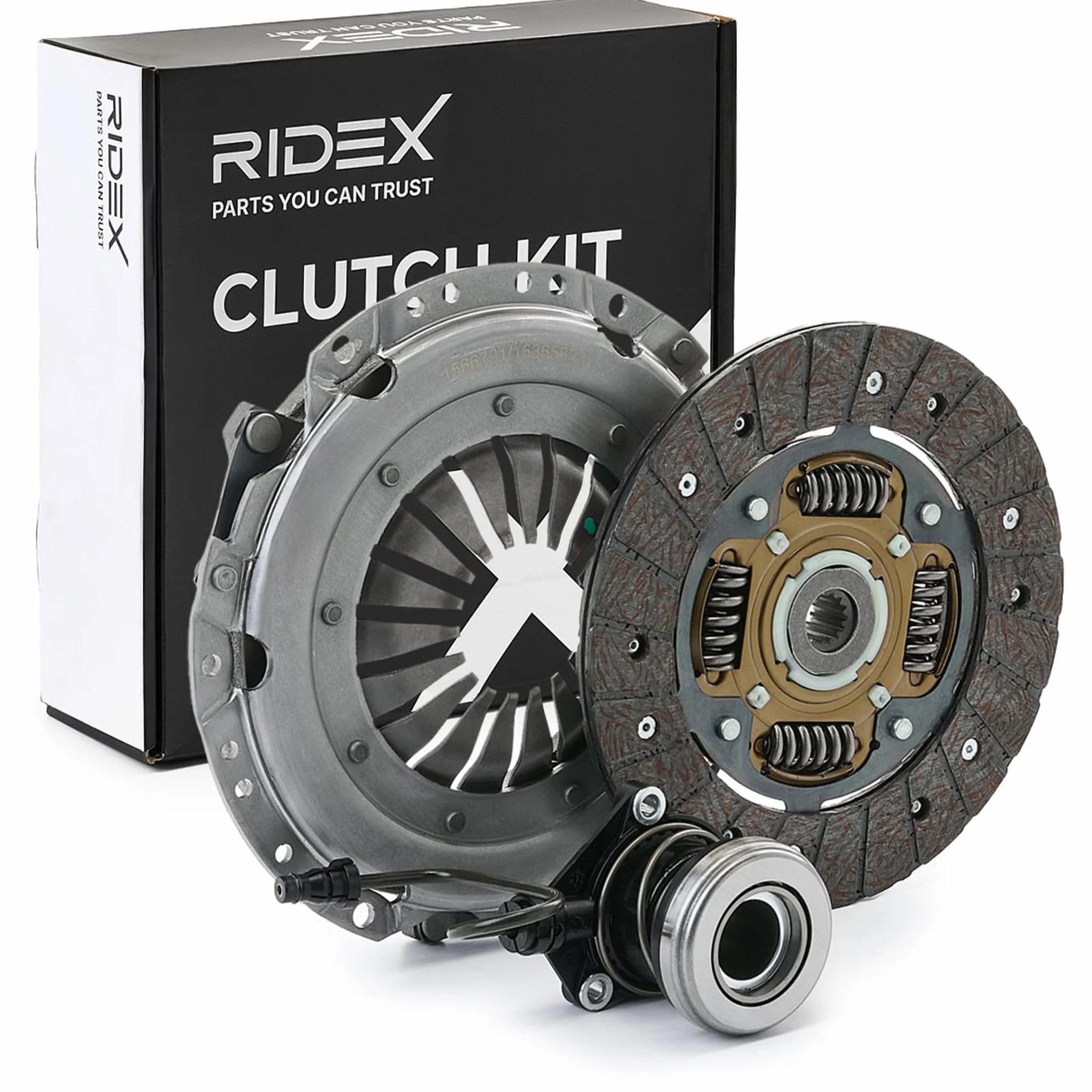 Zestaw sprzęgła RIDEX 479C3310 Kompatybilny z VAUXHALL Corsa Mk II C Hatchback X01, OPEL Corsa D Van S07 Corsa D Hatchback S07 Corsa C Hatchback X01
