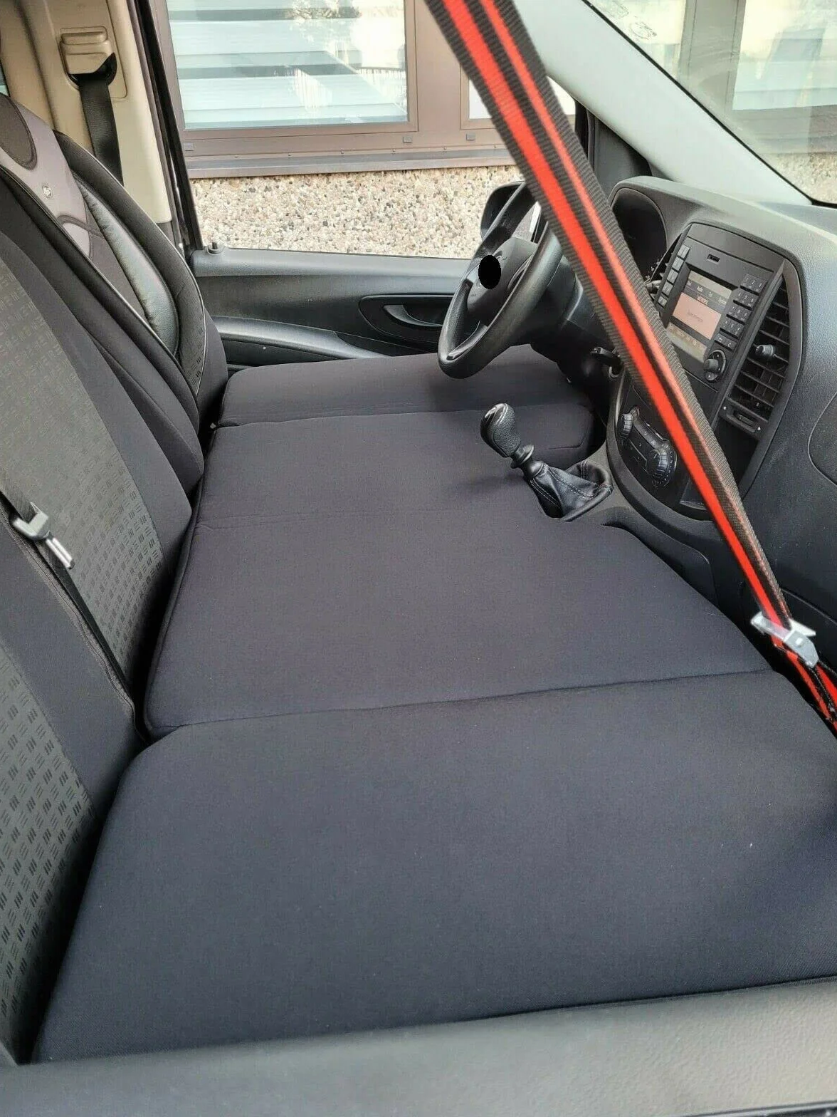 BREMER SITZBEZÜGE Łóżko kempingowe dla dzieci, kompatybilne z Mercedes Vito Viano Fun W639 2000-2014, akcesoria kempingowe