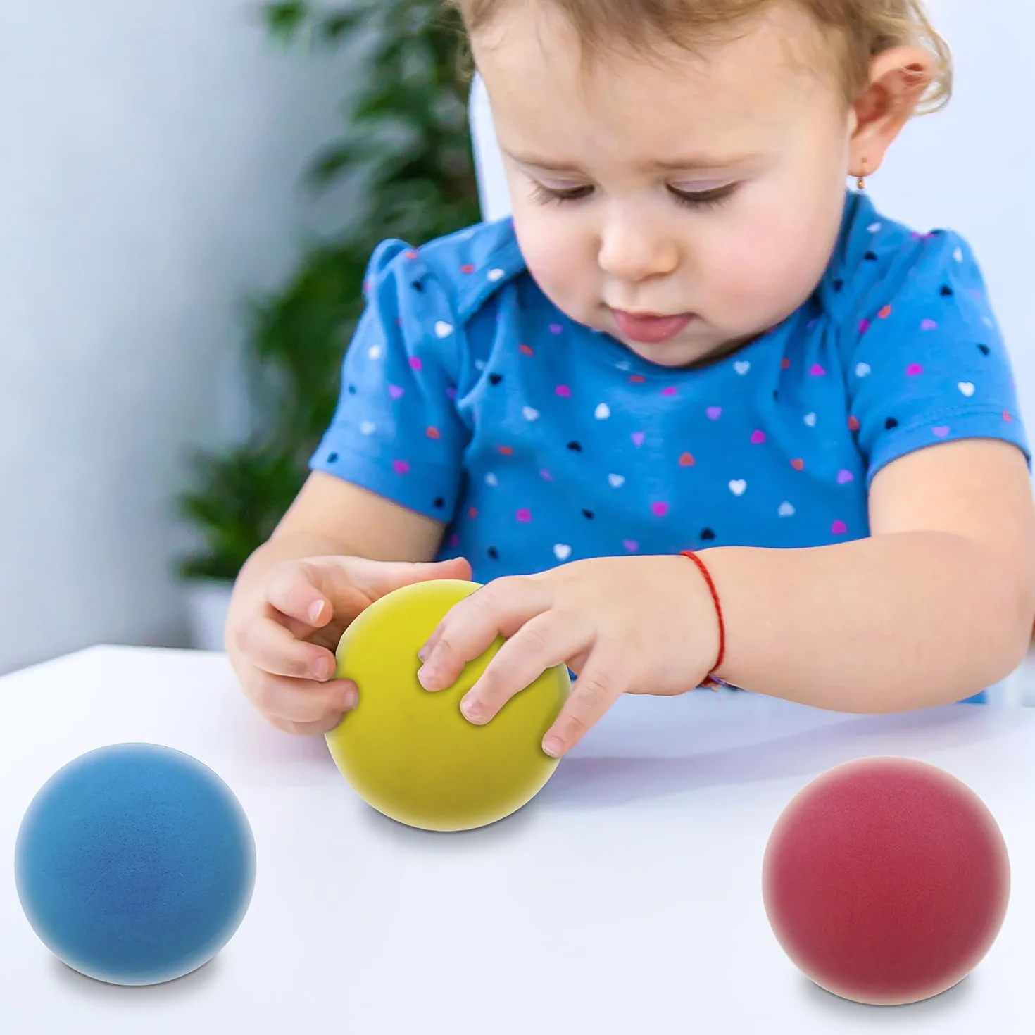 AVC Mondo Toys 14860 Miękkie kulki gąbkowe, 7 cm, zestaw 2 szt., do użytku wewnątrz i na zewnątrz, w zestawie (dostawa losowa)