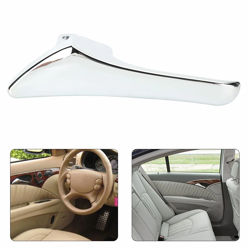 Klamka chrom do drzwi wewnętrznych W211 E-Class E320 E500 E63 AMG lewy