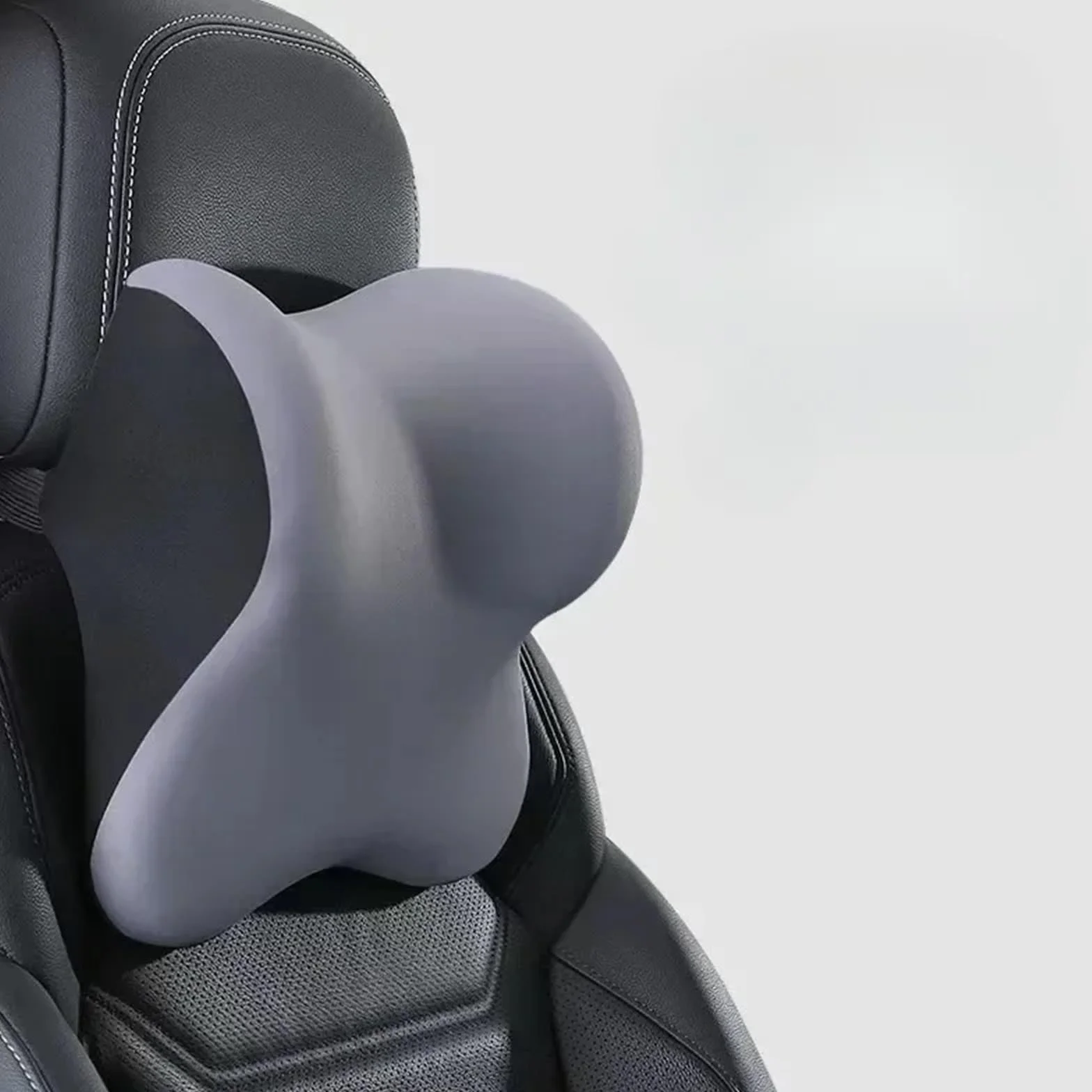 Miękka pianka memory foam do zagłówka samochodowego, poduszka pod szyję i poduszka na talię, akcesoria do foteli samochodowych, ochraniacz na talię Car Seat Headrest poduszka do jazdy
