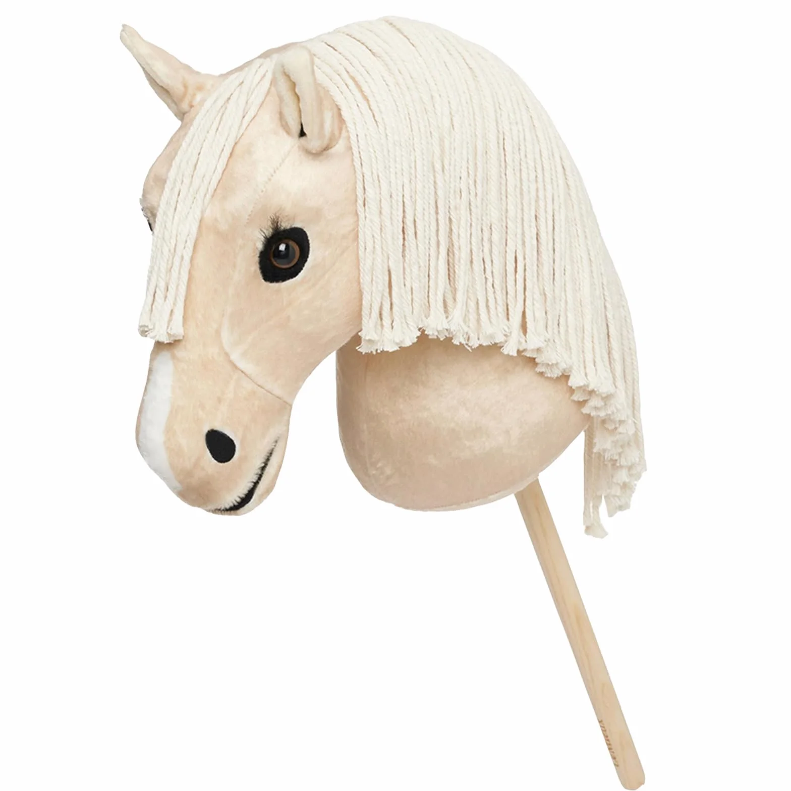 LeMieux Hobby Horse Popcorn - Palomino Show Pony - Realistyczna Głowa - Idealny dla dzieci