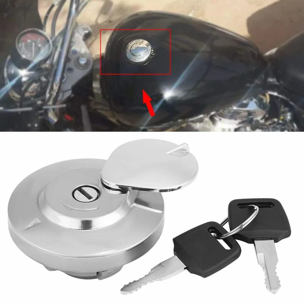Aramox Czapka zbiornika paliwa Shadow Spirit Vt 750 Dc c2 Vlx Vt600 2 klucze motocykl
