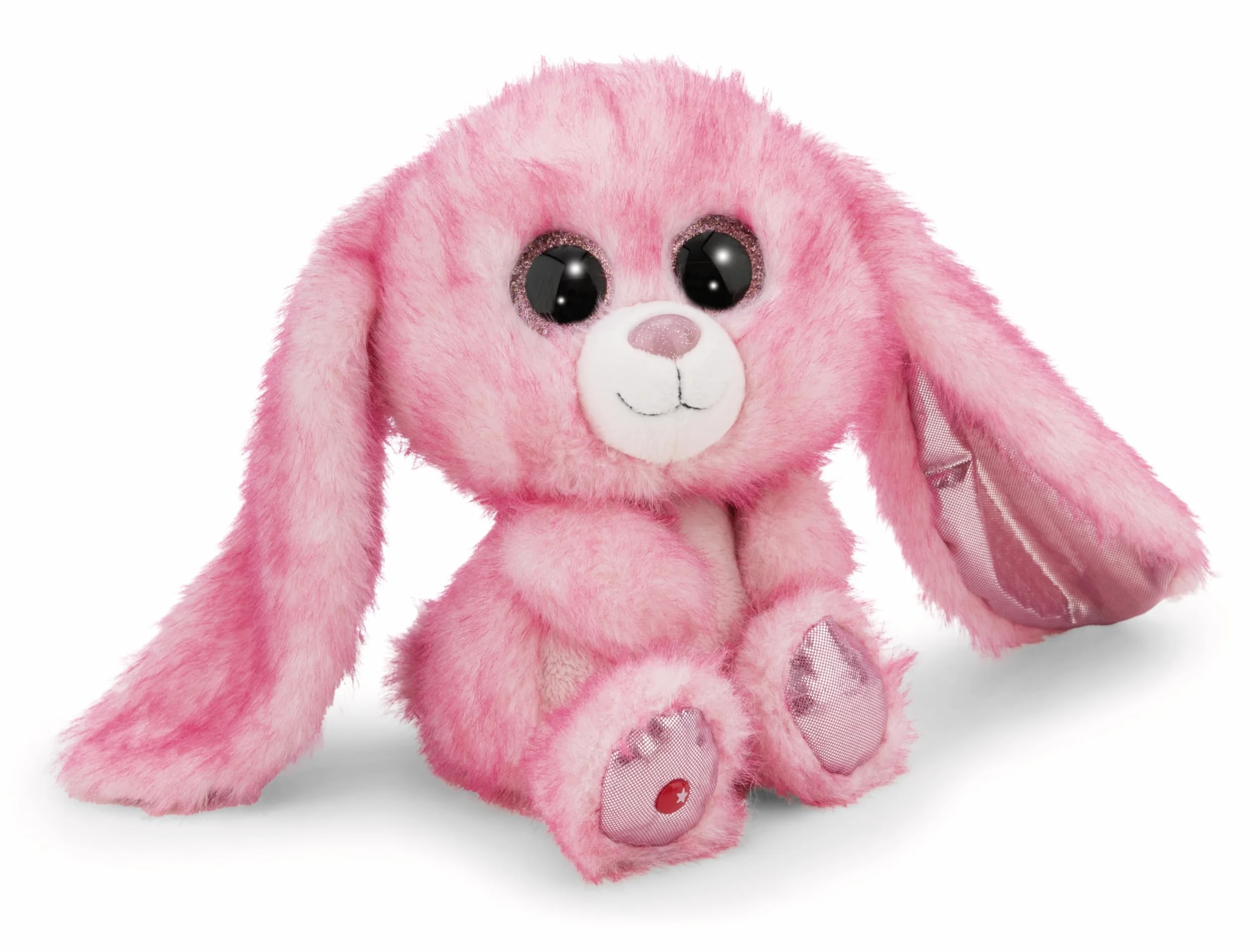 NICI Glubschis przytulanka królik Flommi-Fun, miękki pluszak do przytulania i zabawy, dla dzieci i dorosłych, świetny pomysł na prezent, 25 cm, biała - 63038