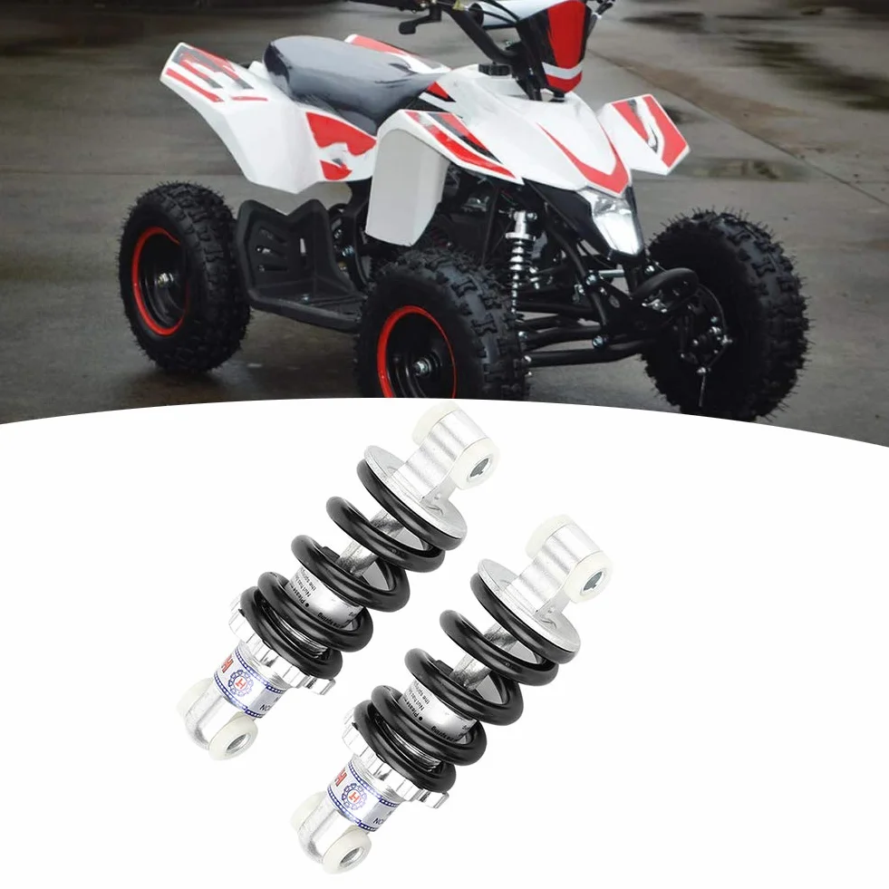 Yctze 2szt amortyzator motocyklowy, 125mm 750LBS metalowy amortyzator tylny pasuje do skutera ATV gokart 49cc