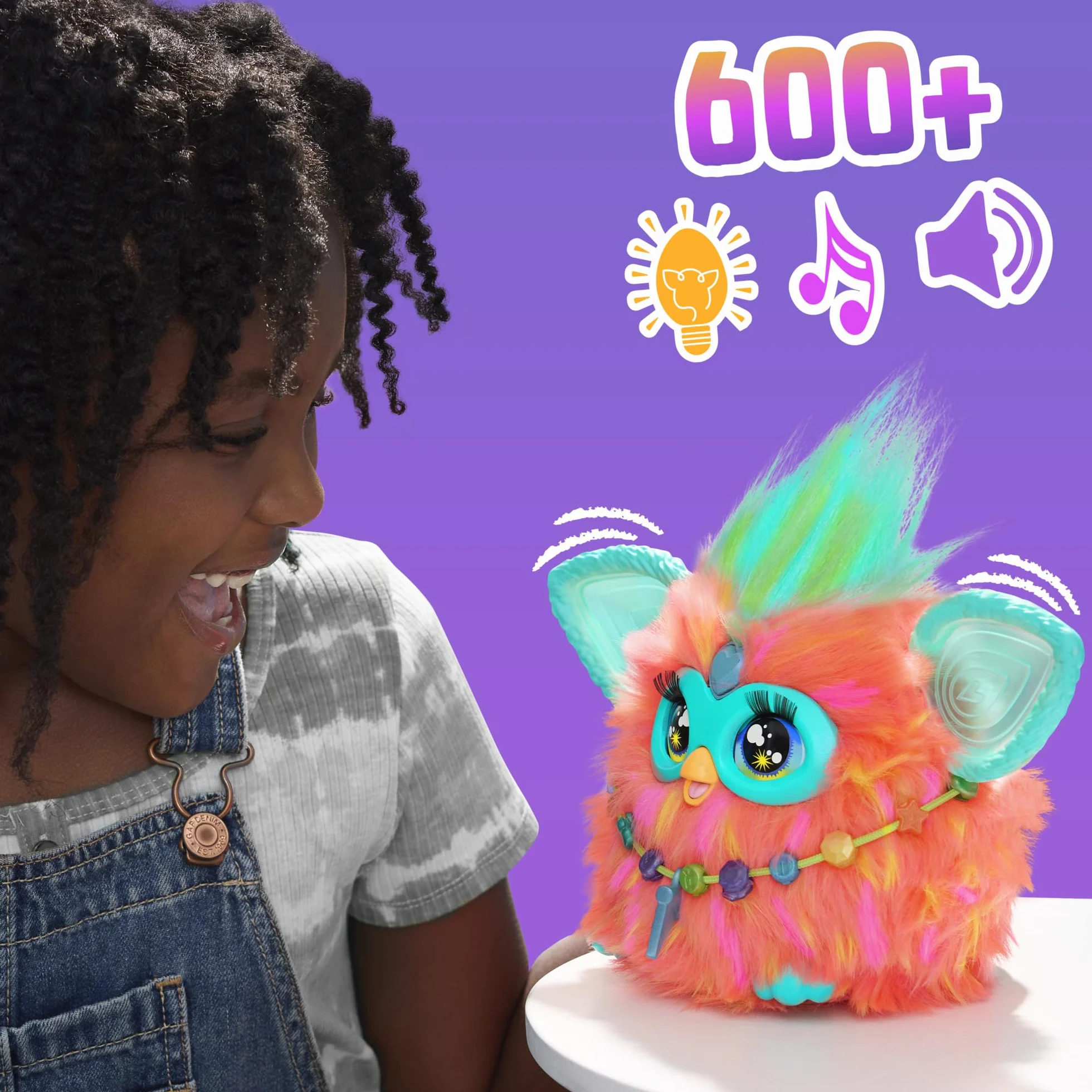 furby Micro Coral Interactive pluszowa zabawka