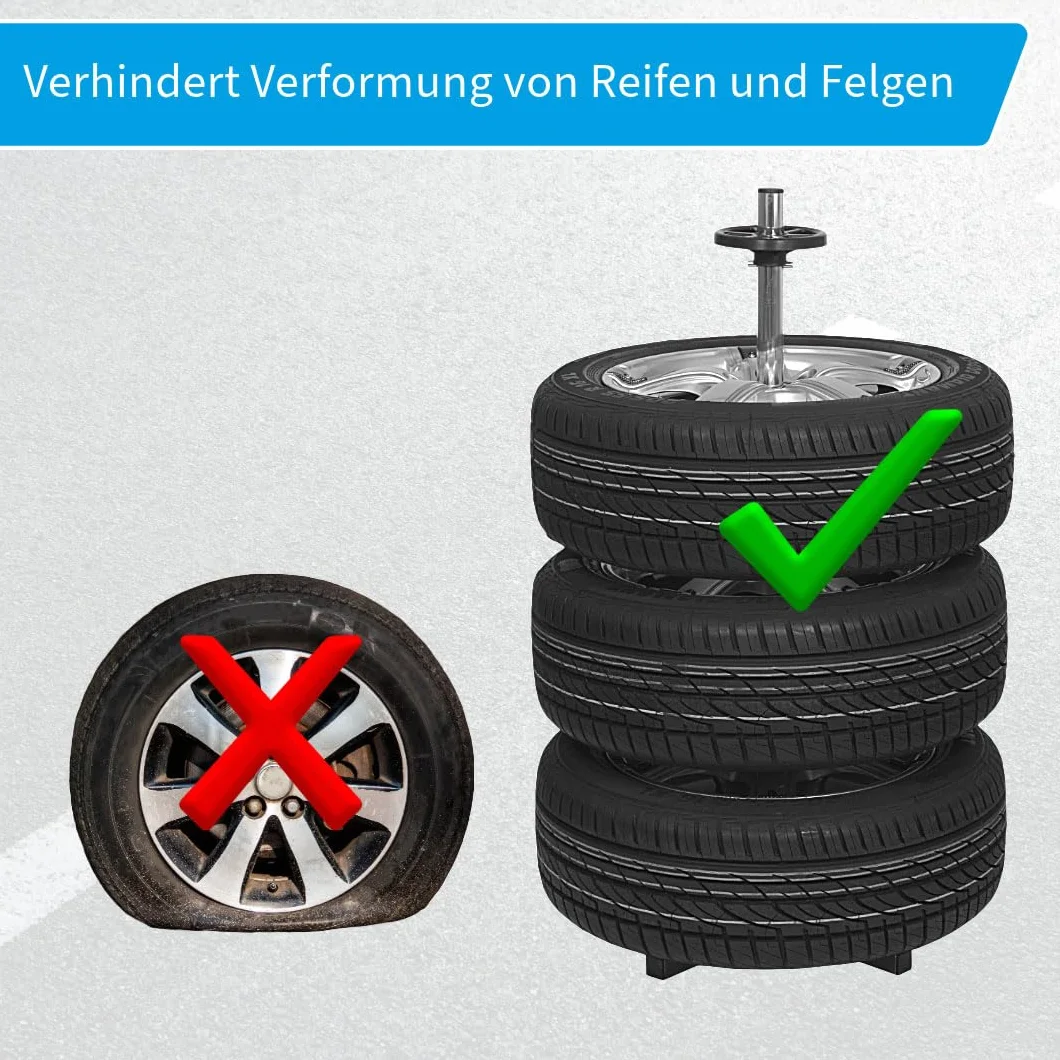 Cartrend Stojak Na Krawędź Felgi Z Ochronną Pokrywą Na Oponę Do 225 Mm
