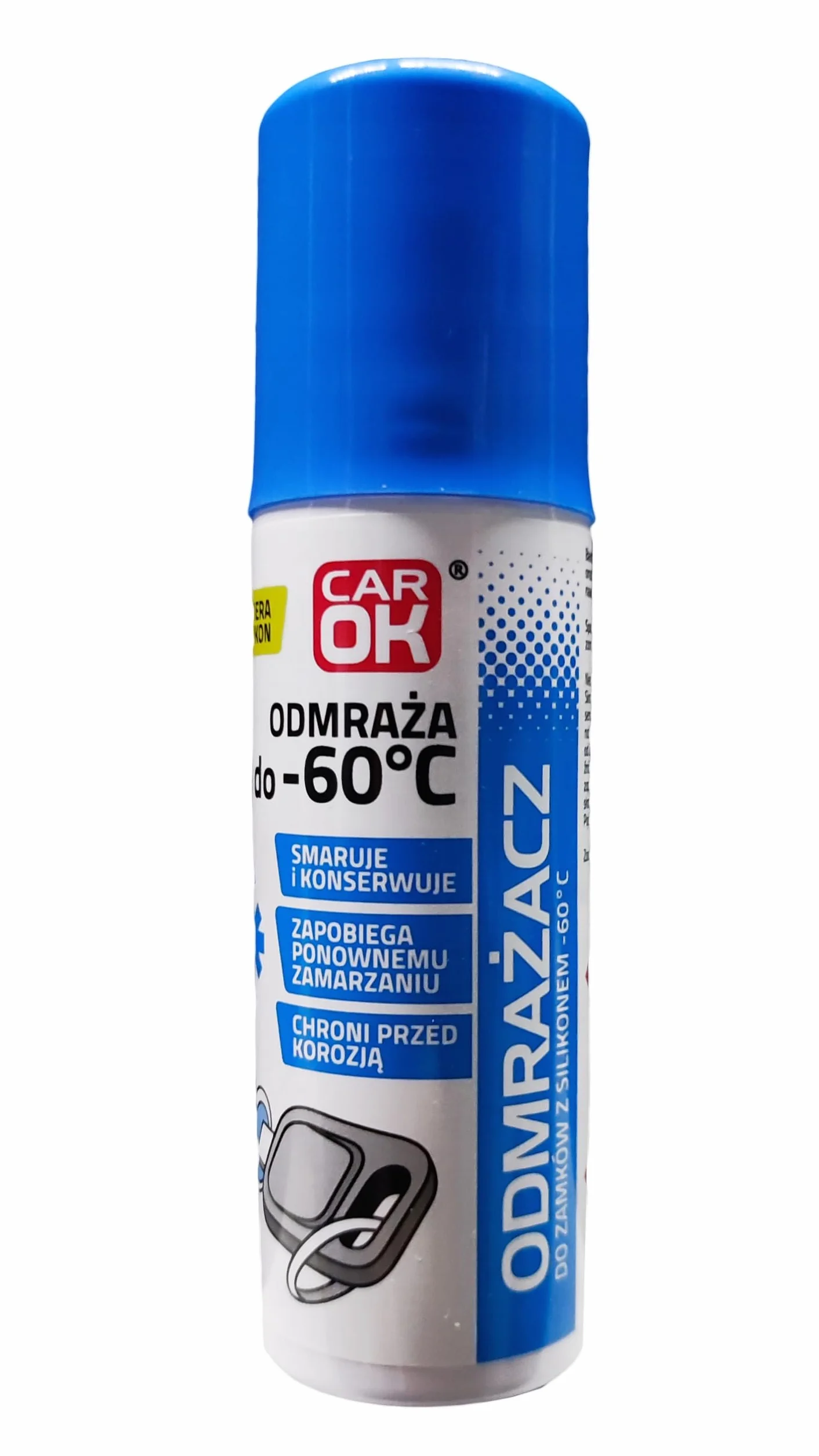 DomoDomo Odmrażacz do zamków -60°C 50 ml spray silikonowy do samochodów