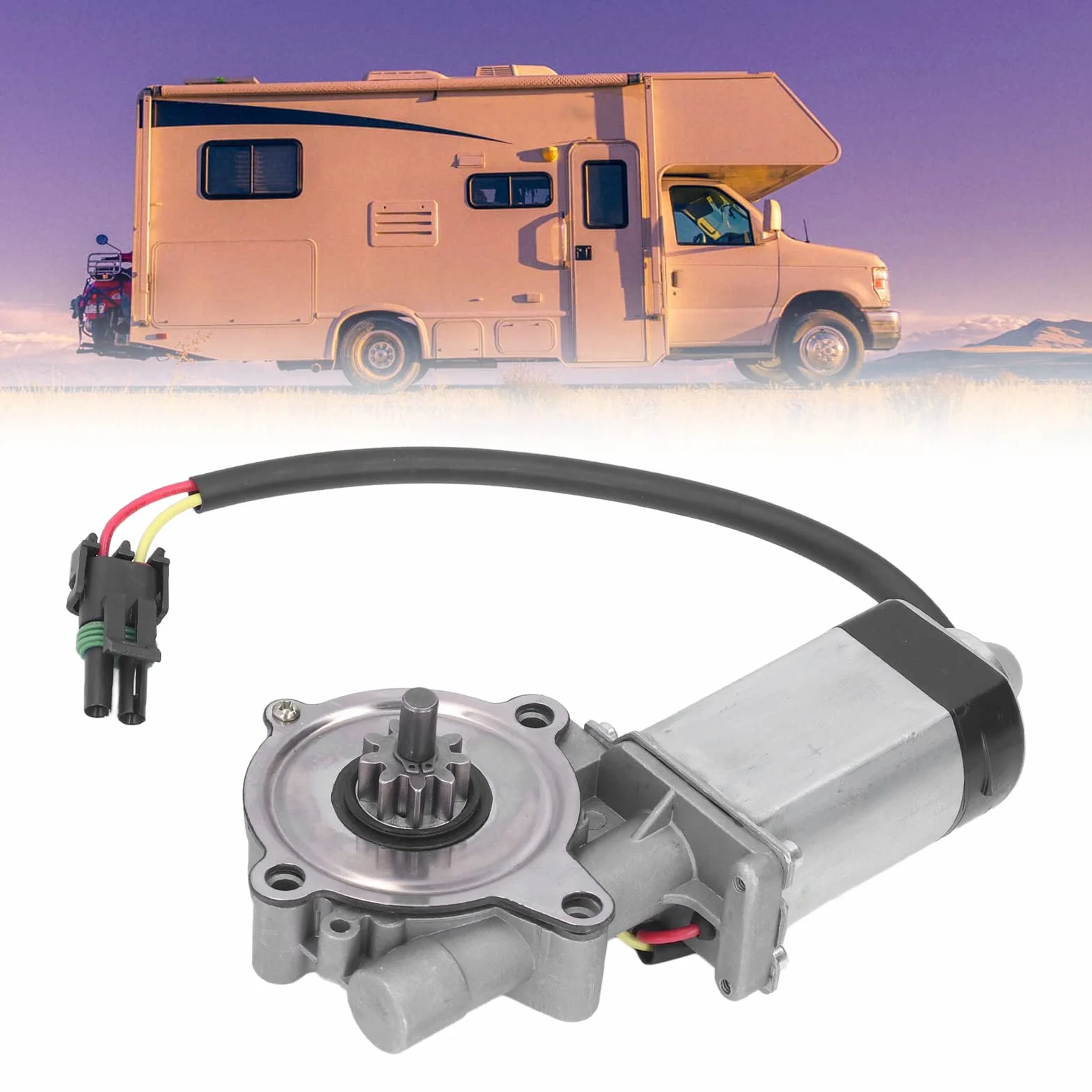 Silnik Krokowy RV, Elektryczny Silnik Stopni Wejściowych RV 300-1457 Elektryczne Schody Wejściowe RV Części Zamienne do Silników Krokowych do Samochodów Kempingowych