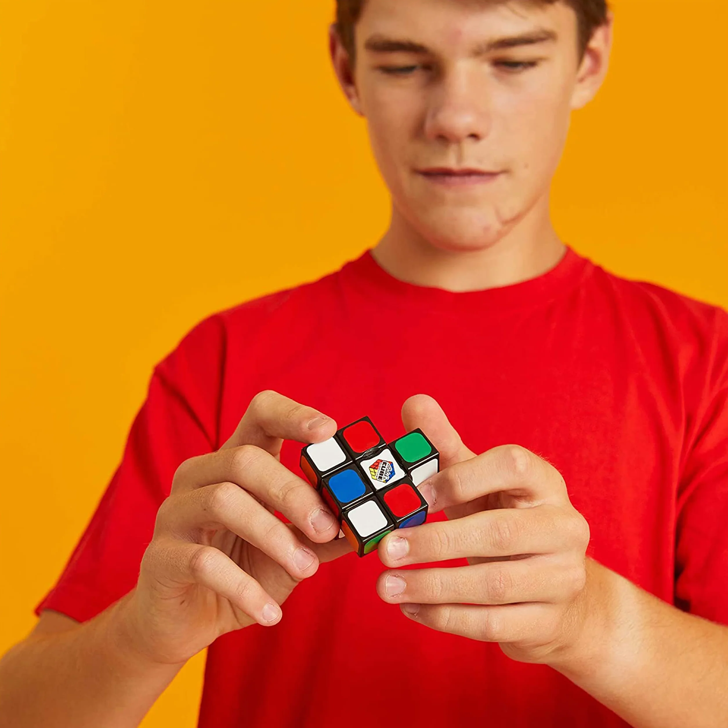 RUBIK'S, SPIN MASTER, Kostka Rubika 3x1 Edge oryginalna dla początkujących, profesjonalna łamigłówka z kombinacją kolorów, jednowarstwowa, odpowiednia dla dzieci w wieku 8+ +