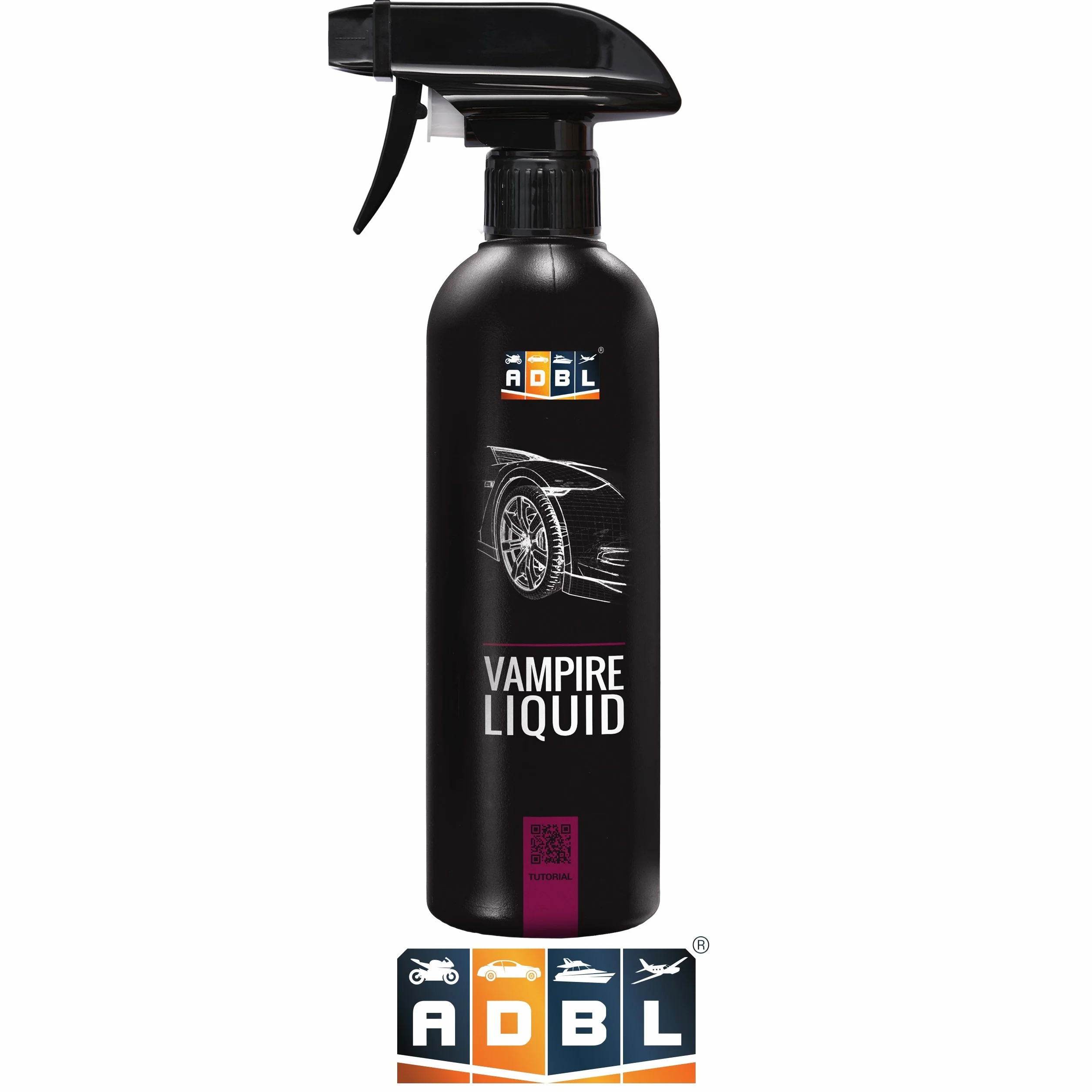 ADBL Vampire Liquid 1 l Krwawiąca Felga Lakier Środek Do Usuwania Zanieczyszczeń Metalicznych