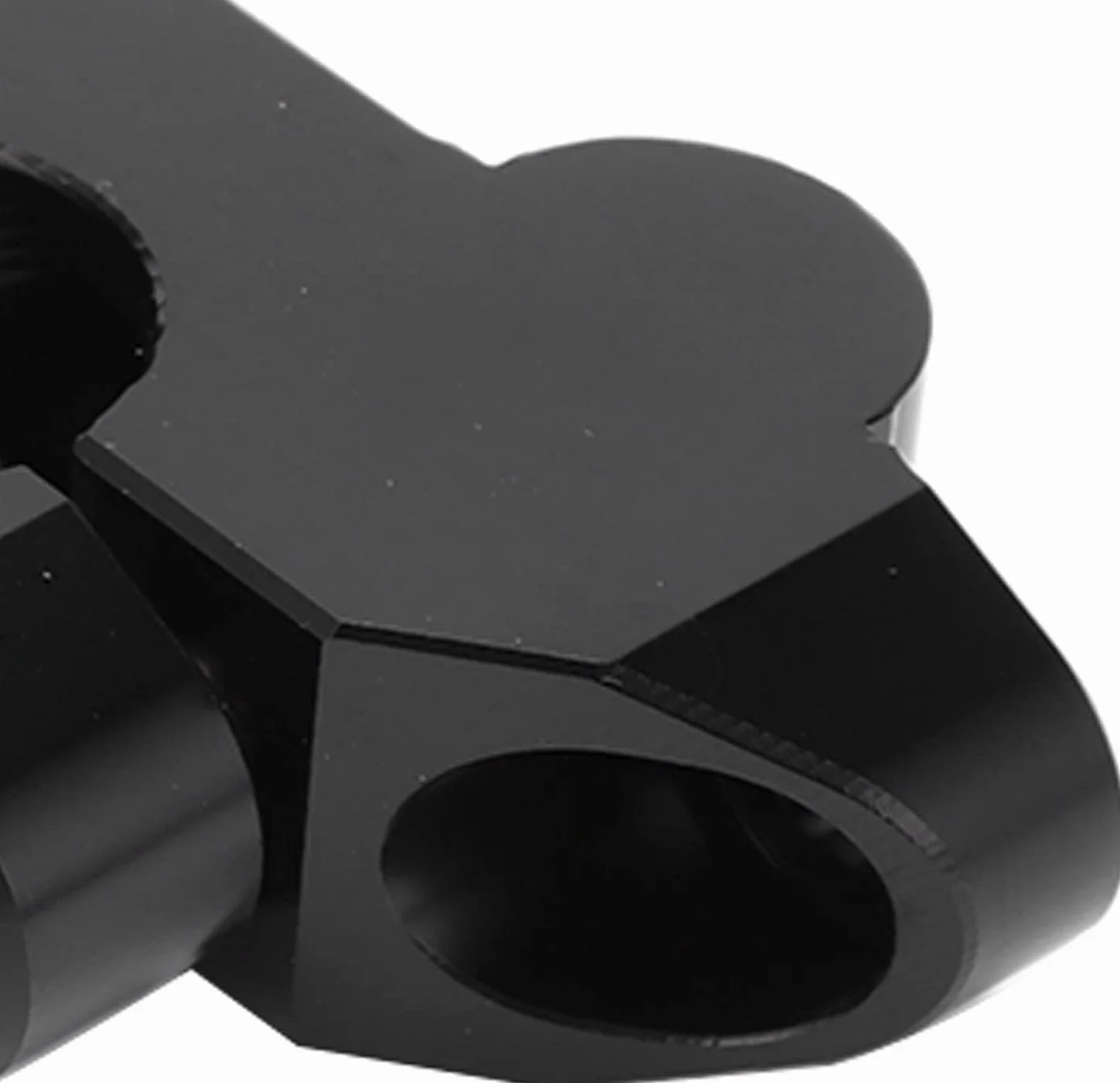 Aramox Adapter Wysokości Kierownicy 7/8 Cala CNC Uniwersalny Wspornik Kierownicy ze Stopu Aluminium Czarny