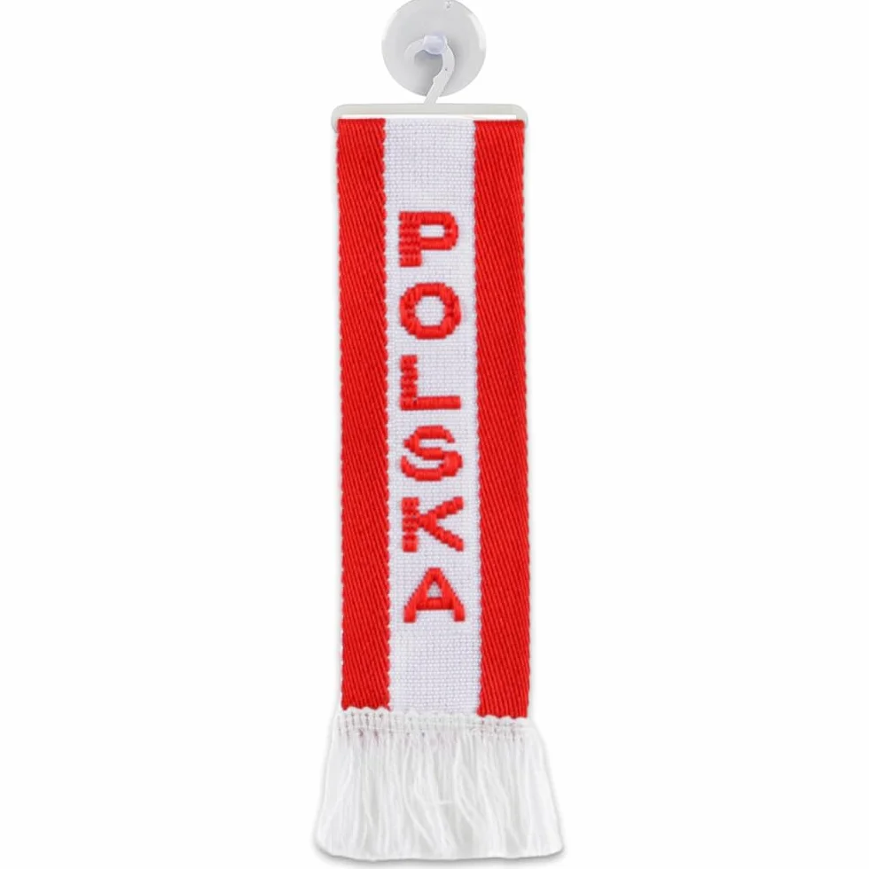 TRUCK DUCK® Samochód ciężarowy mini szal Polska mini szal proporczyk flaga flaga przyssawka lustro dekoracja