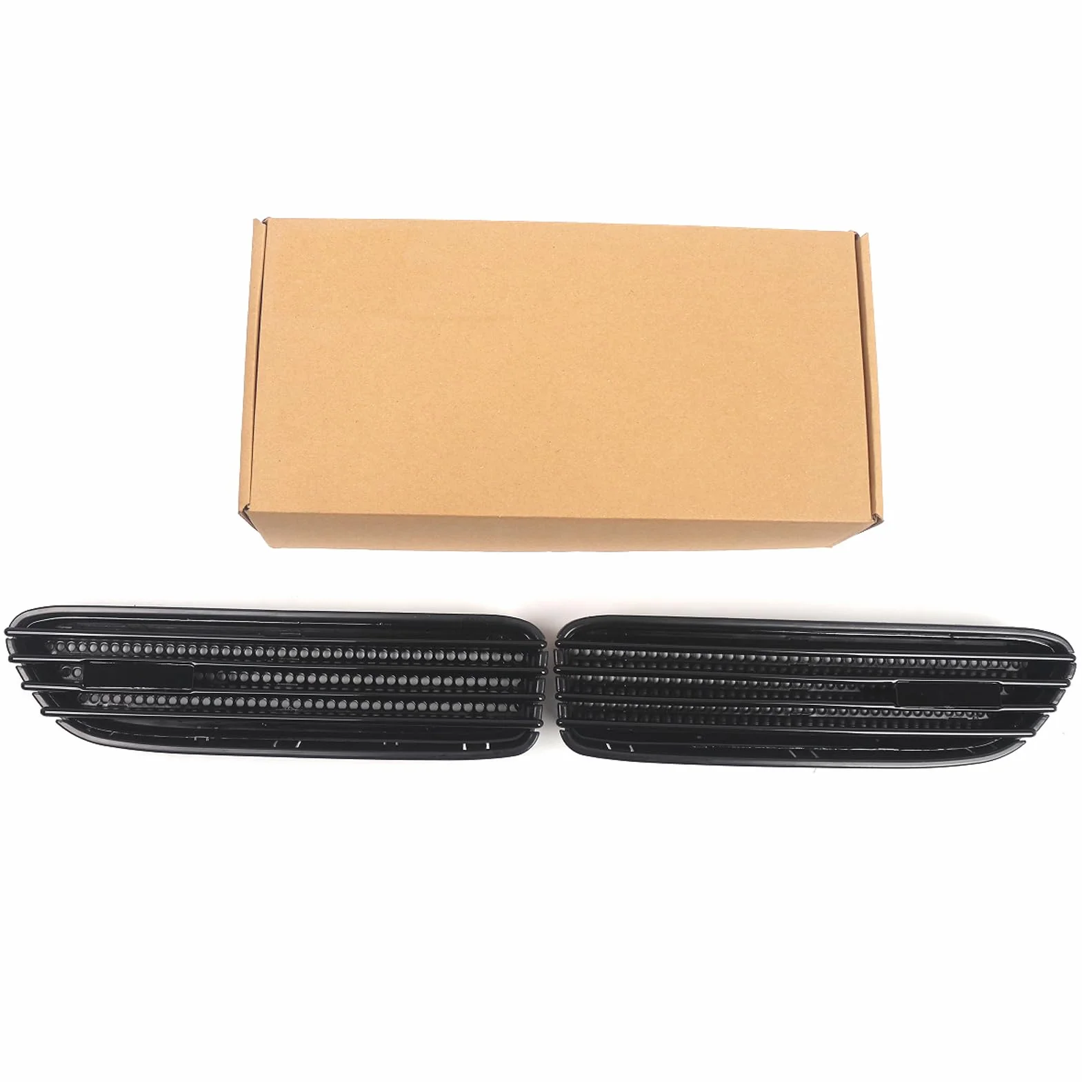 Wymiana Nawiewu Bocznego Grilla dla E46 M3 2001-2006 OEM 51137895914 Boczne Nawiewy