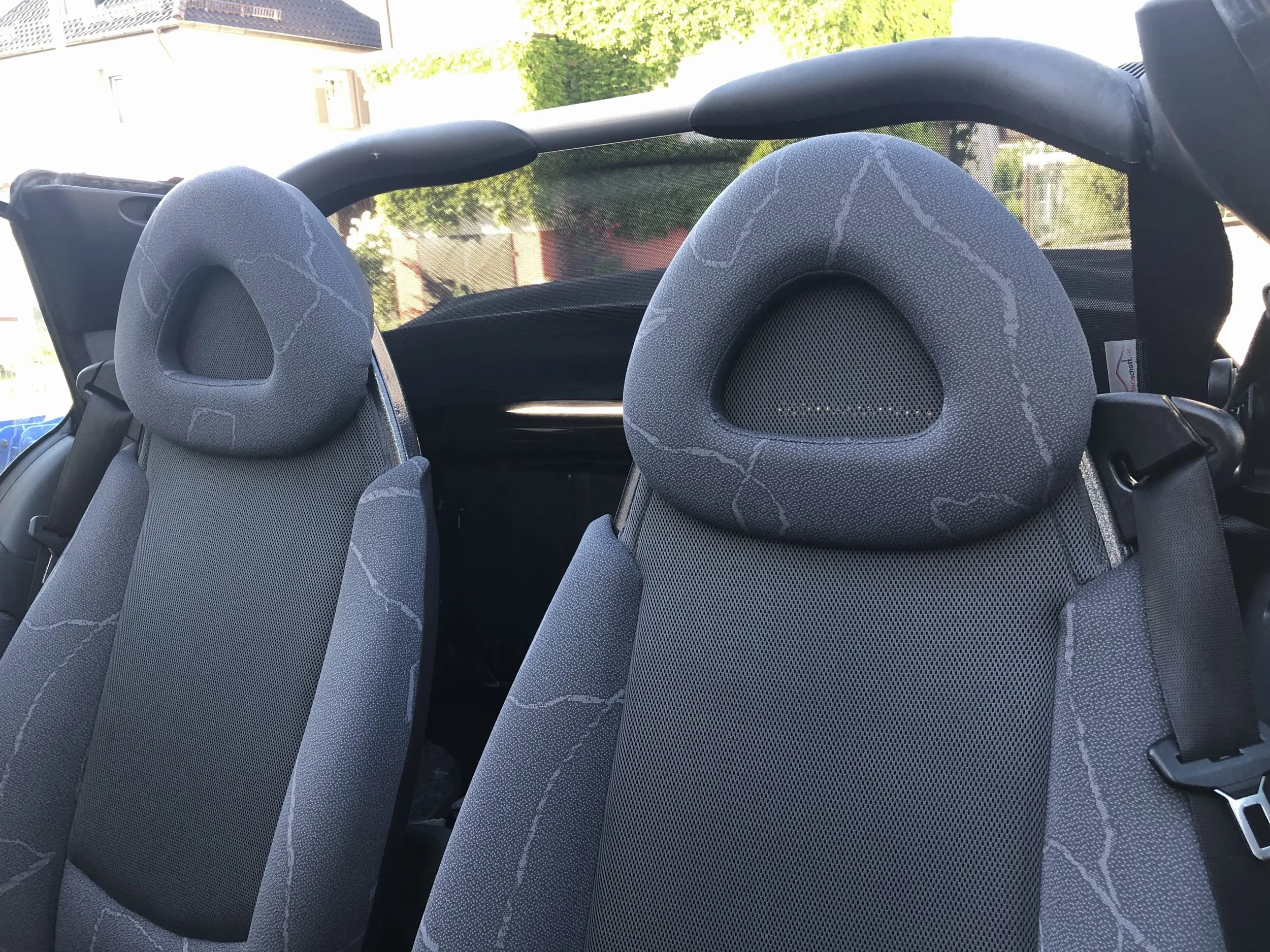 Windschotty do Smart Fortwo 450 Cabrio