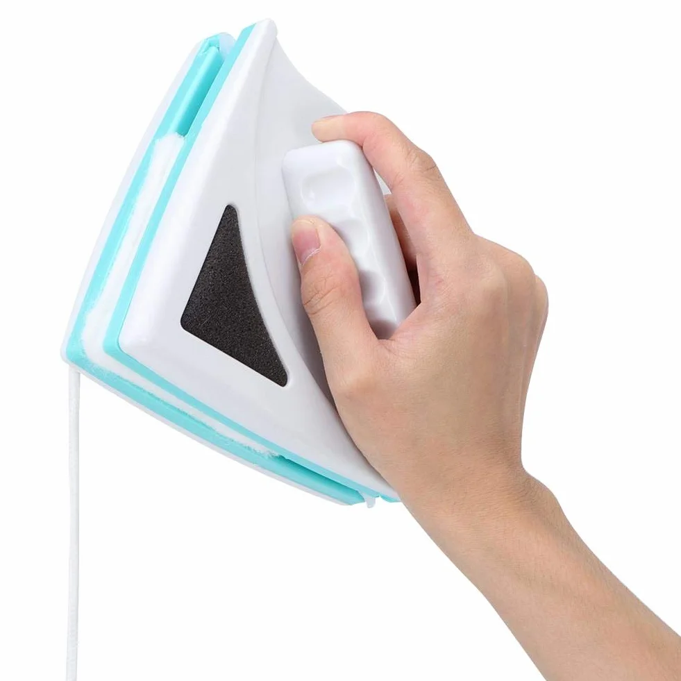 Myjka magnetyczna dwustronna do czyszczenia szyb, bezpieczna szczotka magnetyczna
