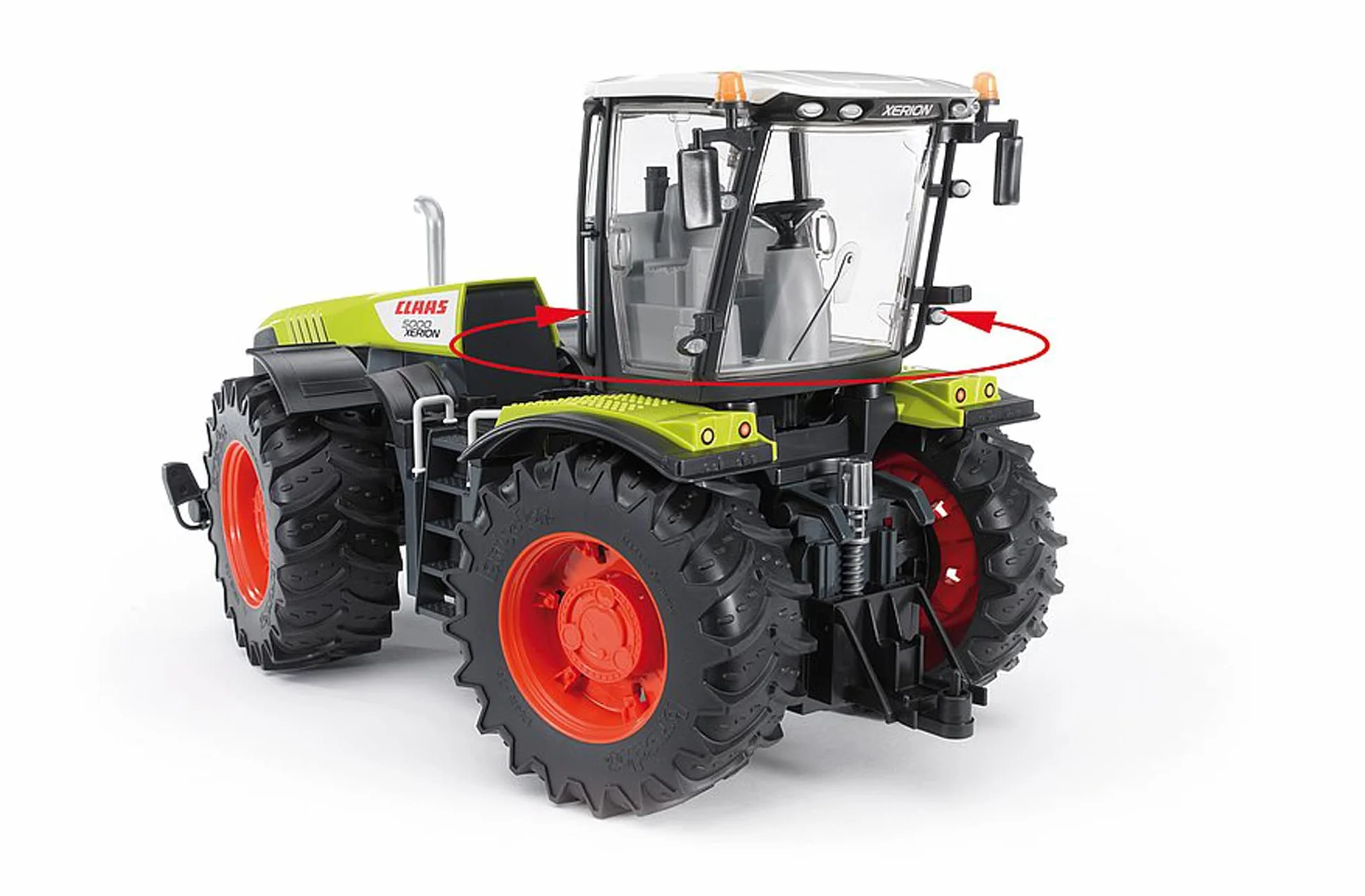 bruder 03015 - Claas Xerion 5000 - 1:16 Pojazdy, ciągnik, buldog, farma, rolnictwo, świat, zabawki