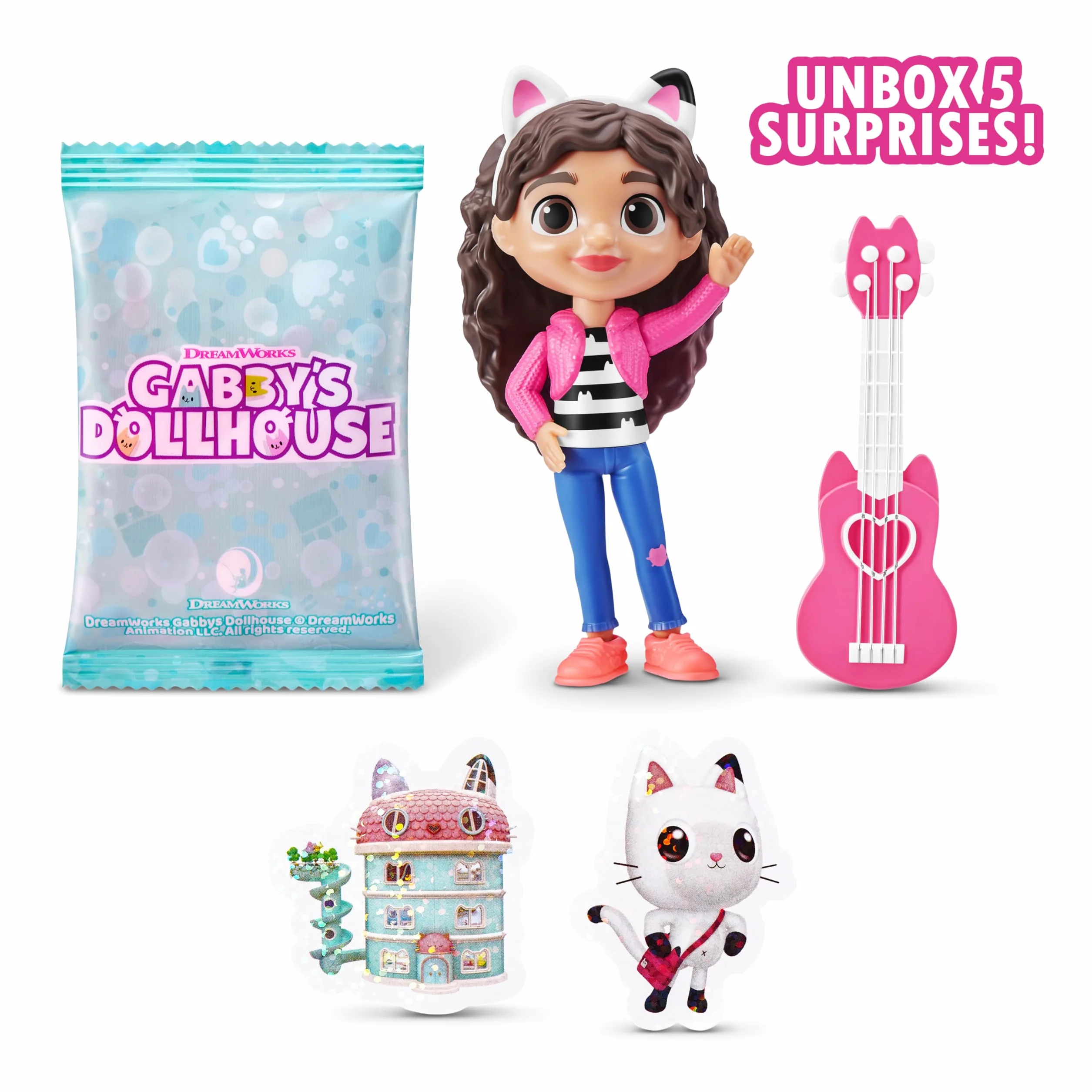 5 SURPRISE GABBY'S DOLLHOUSE - SERIA 1 2PK KAPSUŁKA
