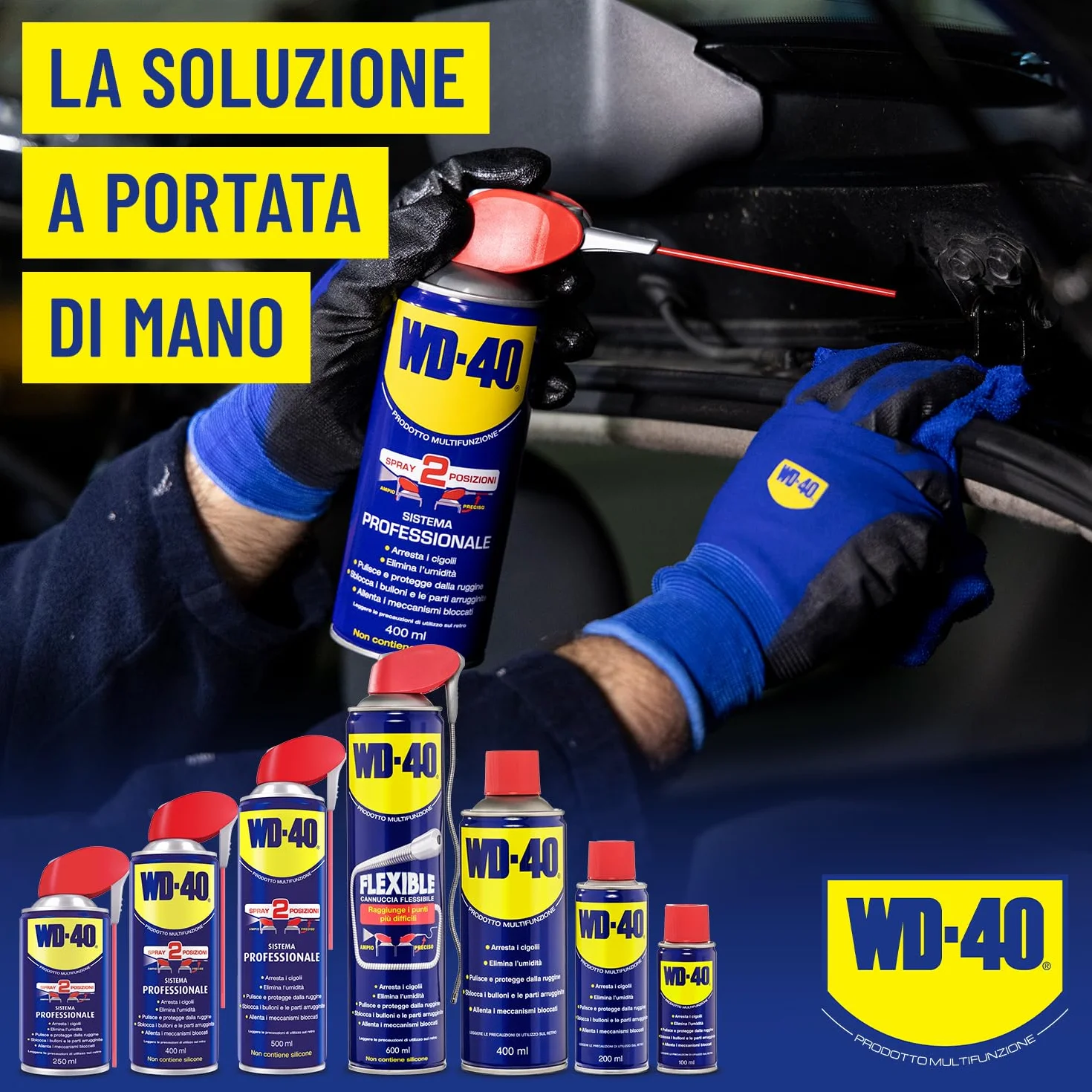 WD-40 33034 Aérosol professionnel Brun Clair