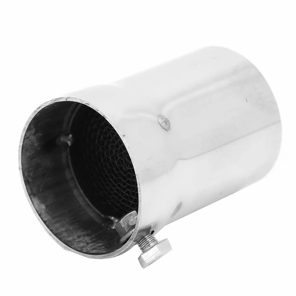 Tłumik rury wydechowej,51mm motocykl przegroda wydechowa-Duokon 51mm uniwersalny tłumik wydechowy rury, ze stali nierdzewnej motocykl adapter rury wydechowej eliminator szumów(3)