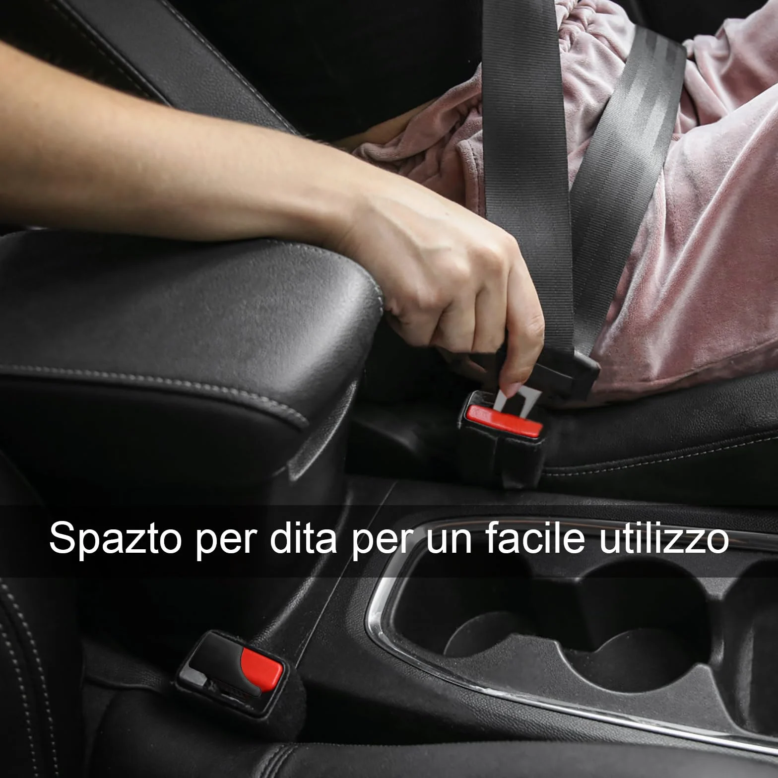 4 sztuki wtyków do pasów samochodowych, adapter do pasa, czarny, stoper do pasów bezpieczeństwa, adapter, do samochodów ciężarowych i większości samochodów osobowych