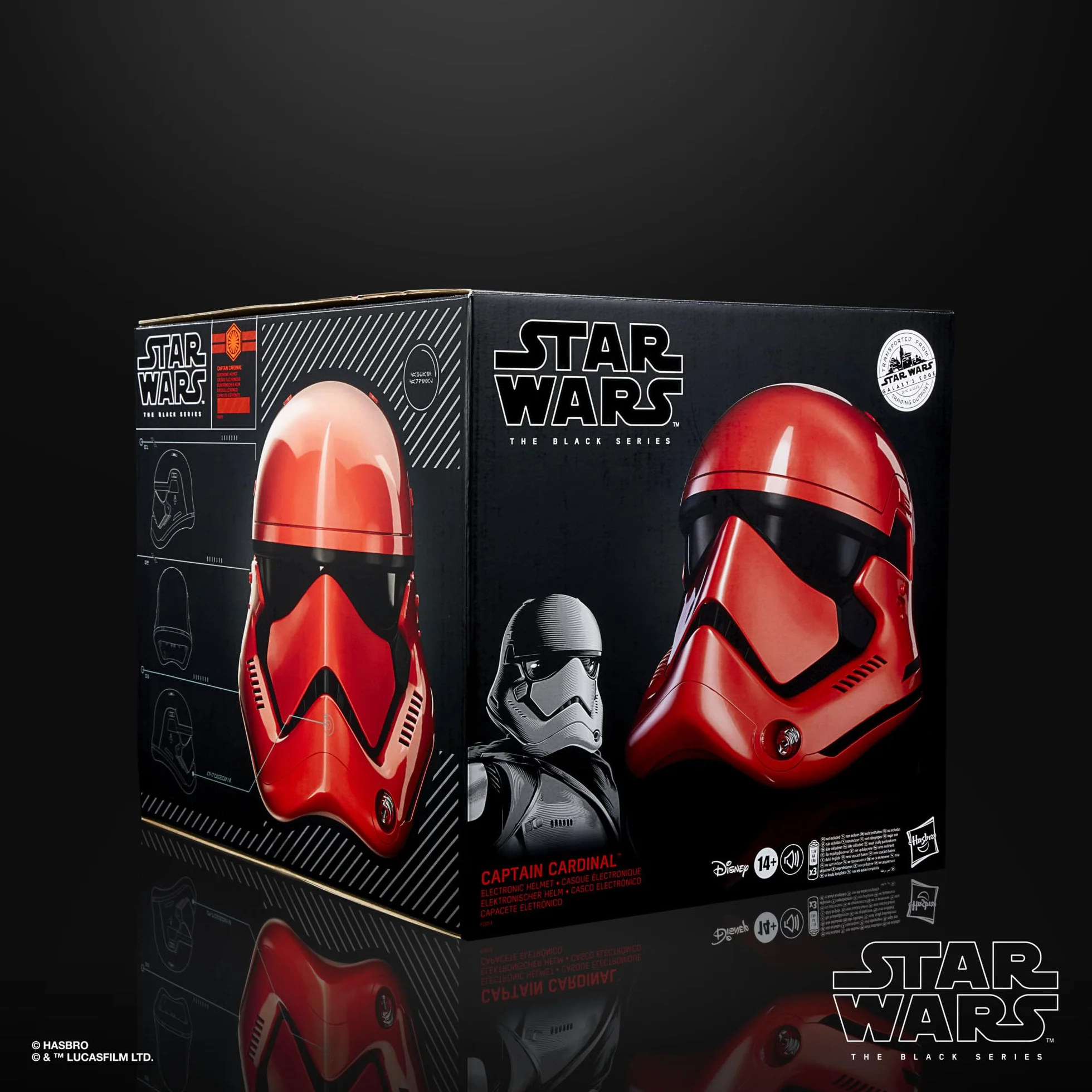 Star Wars Hełm Szturmowca, Czerwony