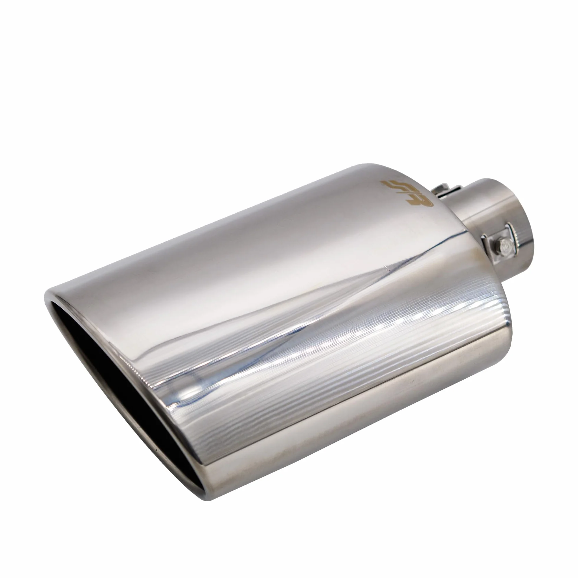Simoni Racing TRX/33 Exhaust Tip Oval, Inox