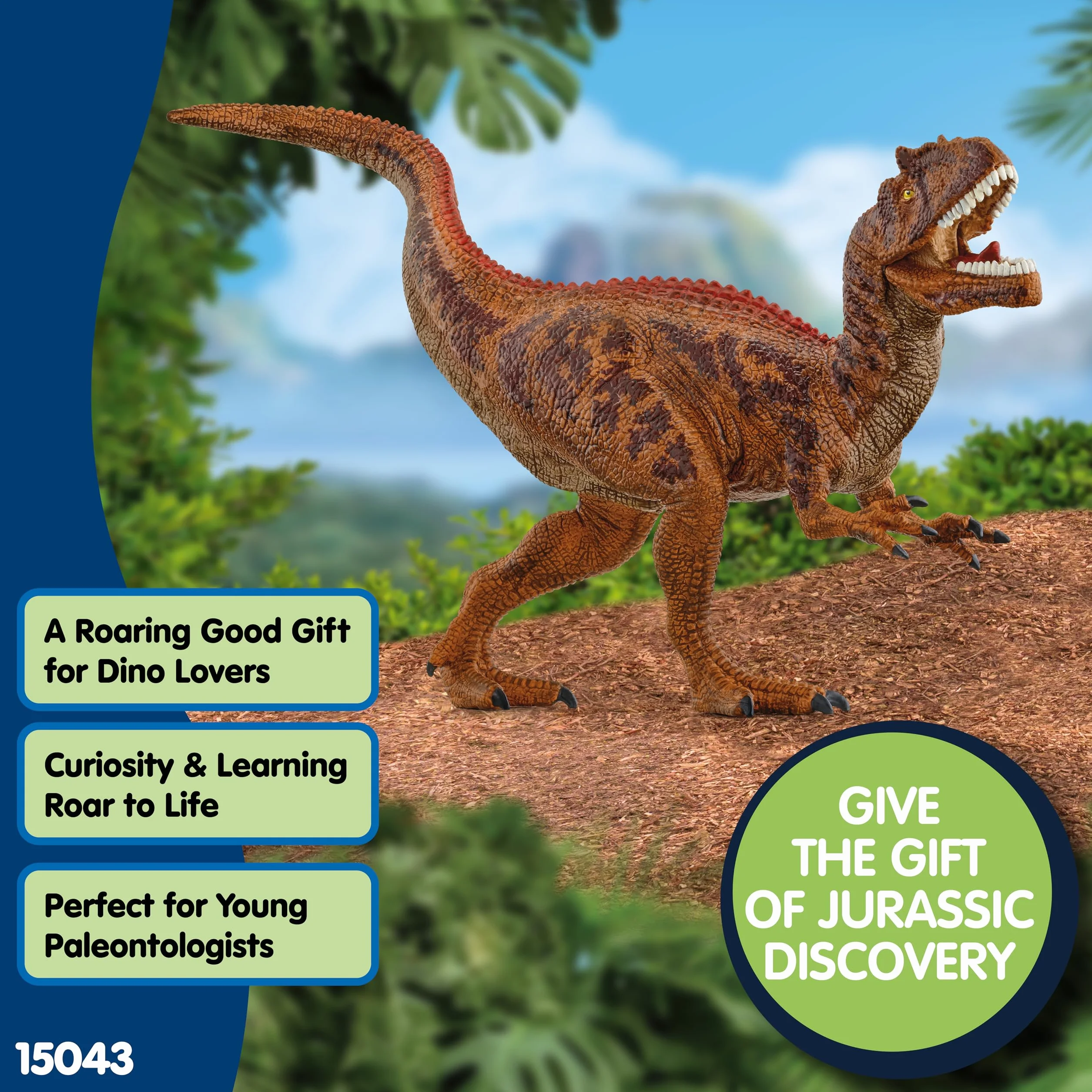 schleich 15043 Allozaur, od 5 lat, DINOSAURS - figurka, 8 x 27 x 14 cm