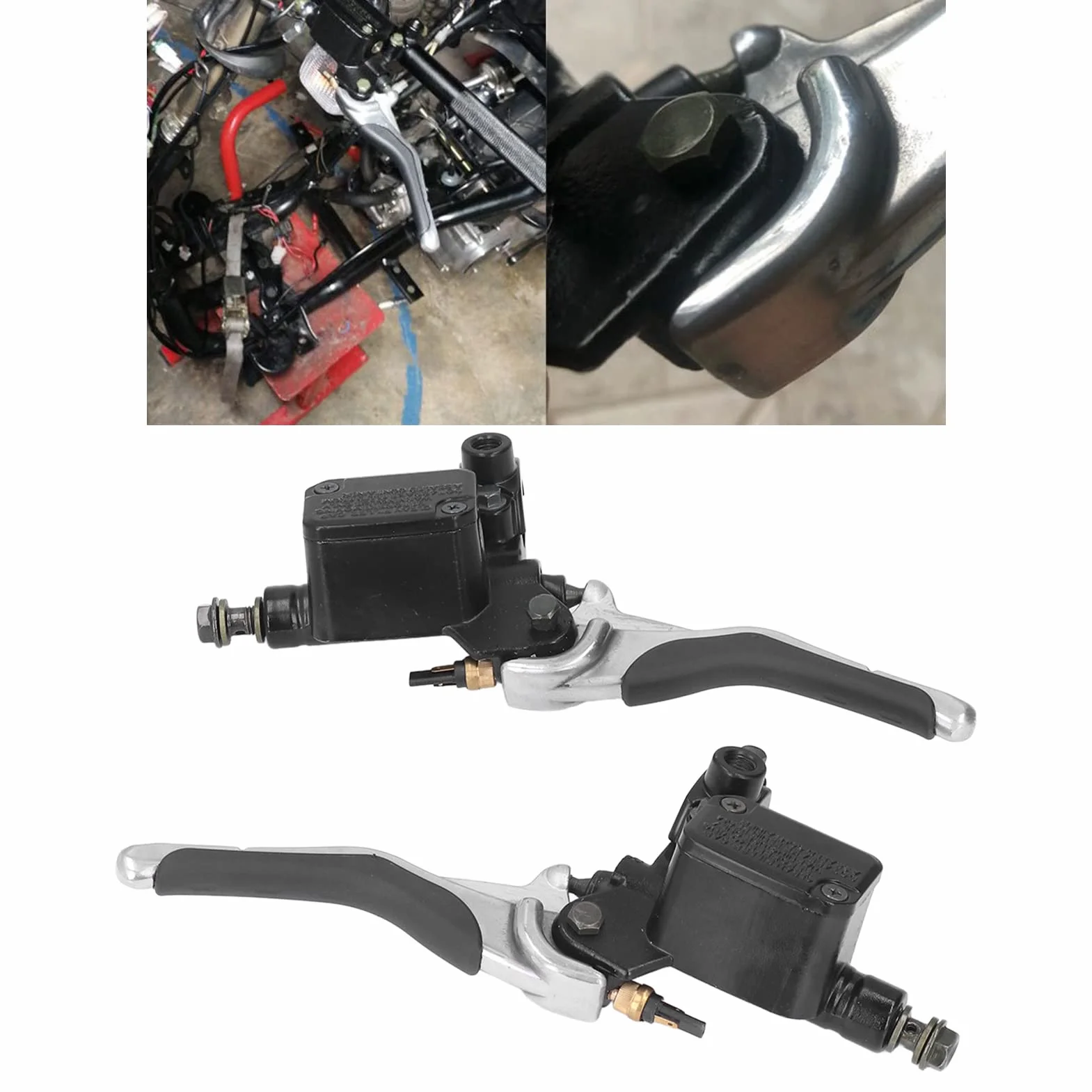 Dźwignie Klamki Hamulca Para CNC Stop Aluminium dla YQ50 Aerox 1997-2013