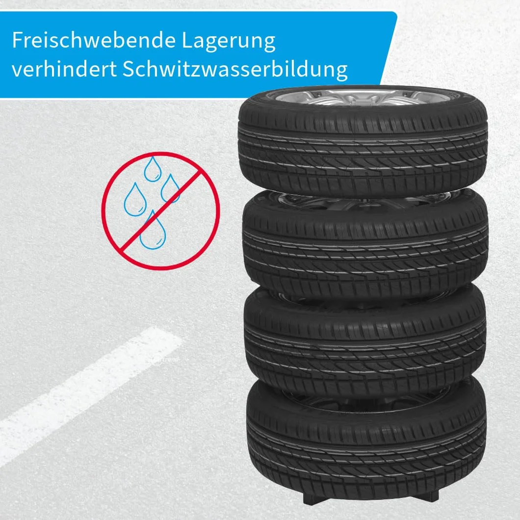 Cartrend Stojak Na Krawędź Felgi Z Ochronną Pokrywą Na Oponę Do 225 Mm