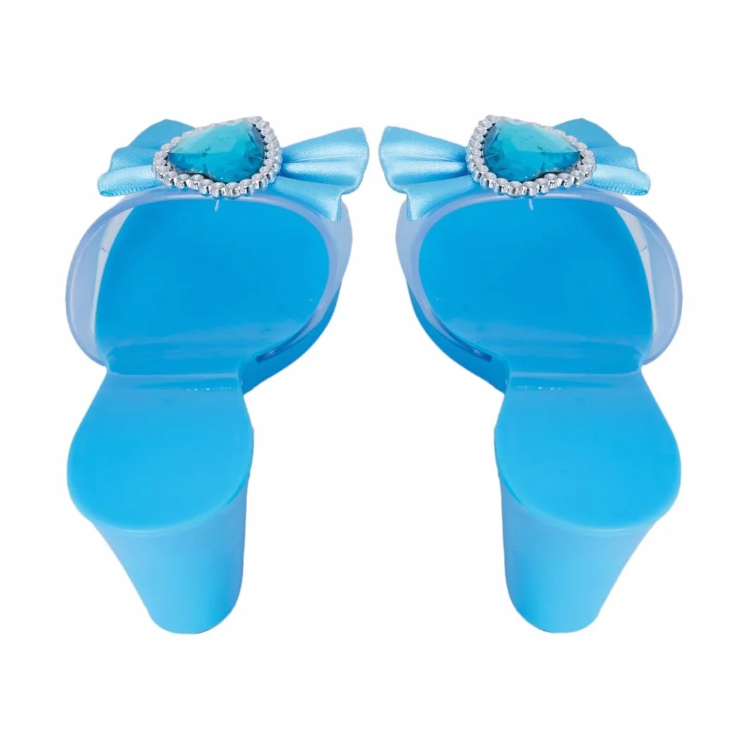 P'tit Clown - 10034 - Buty księżniczki - Plastikowe - Jeden rozmiar - Niebieski