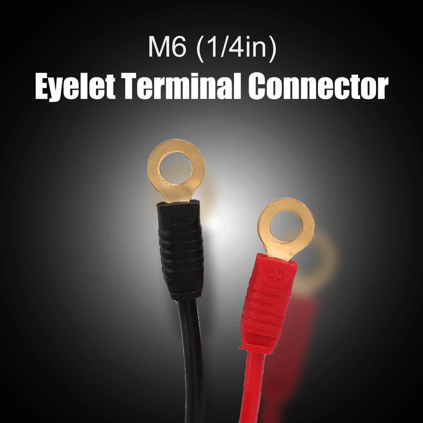NOCO Wiązka Przewodów z Zaciskiem Oczkowym GC002 X-Connect M6 (1/4") Kable do Ładowania Podtrzymującego