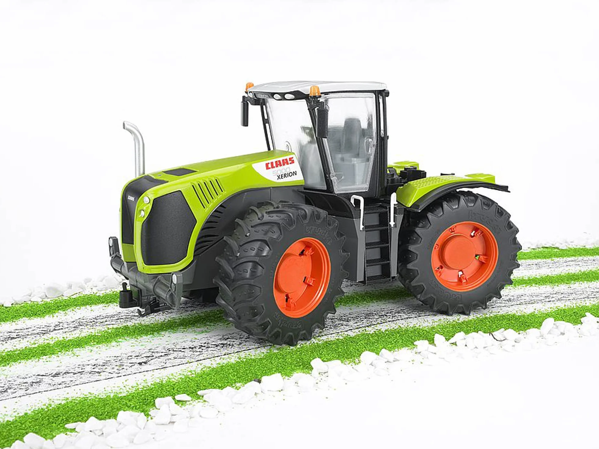bruder 03015 - Claas Xerion 5000 - 1:16 Pojazdy, ciągnik, buldog, farma, rolnictwo, świat, zabawki