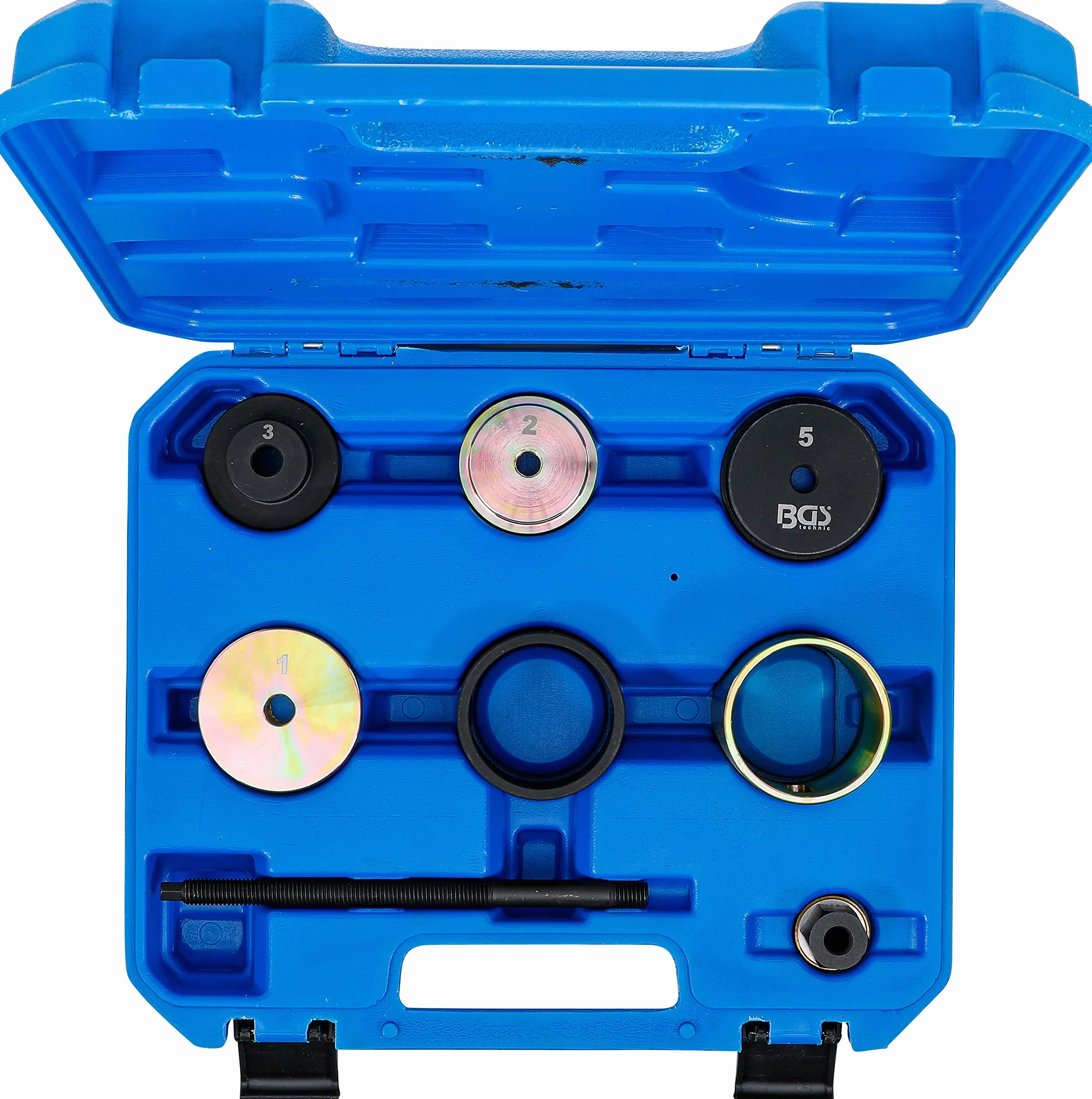BGS Zestaw narzędzi do tulei gumowych mechanizmu różnicowego BMW 5 6 7 F01 F02 F04 F06 F07 F10-F13 F18