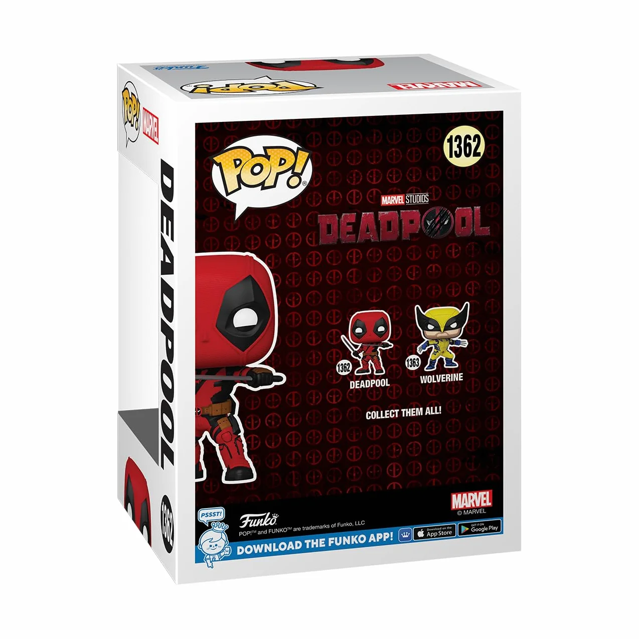 Funko POP! Marvel: Deadpool & Wolverine - Deadpool - Kolekcjonerska figurka winylowa - Pomysł na prezent - Oficjalny towar - Zabawki dla dzieci i dorosłych - Fani filmów