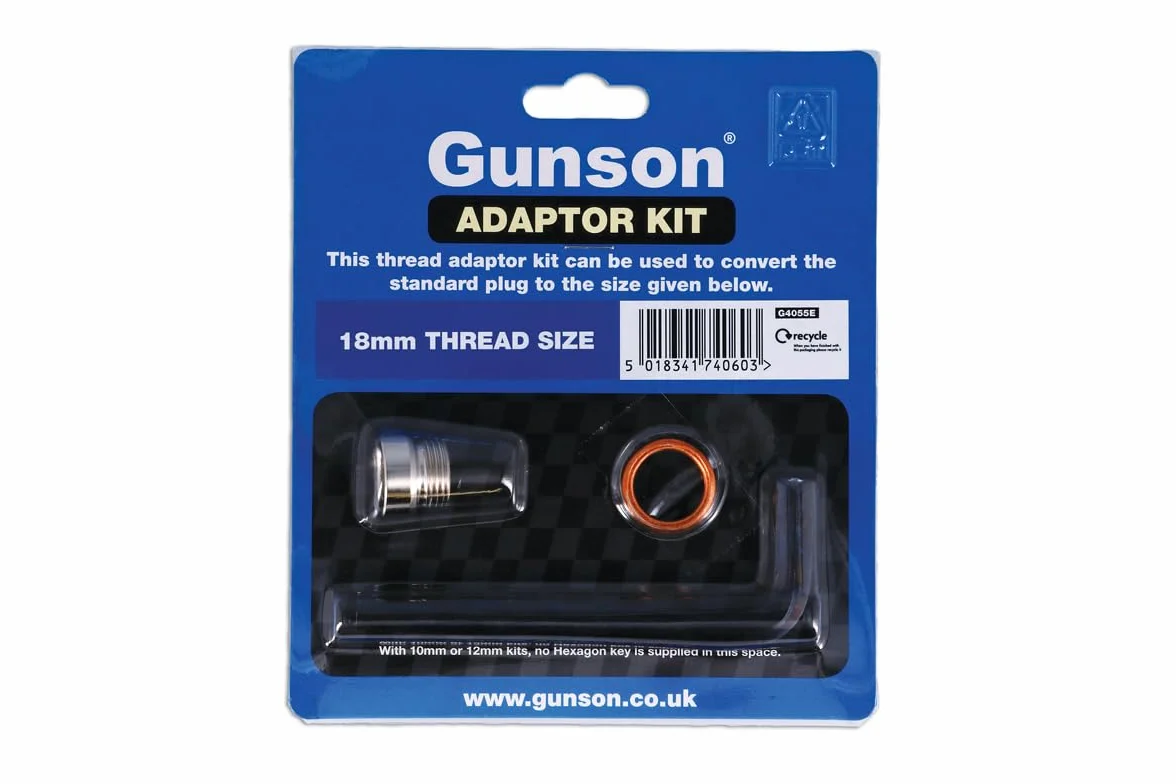 Zestaw adapterów Gunson 18 mm