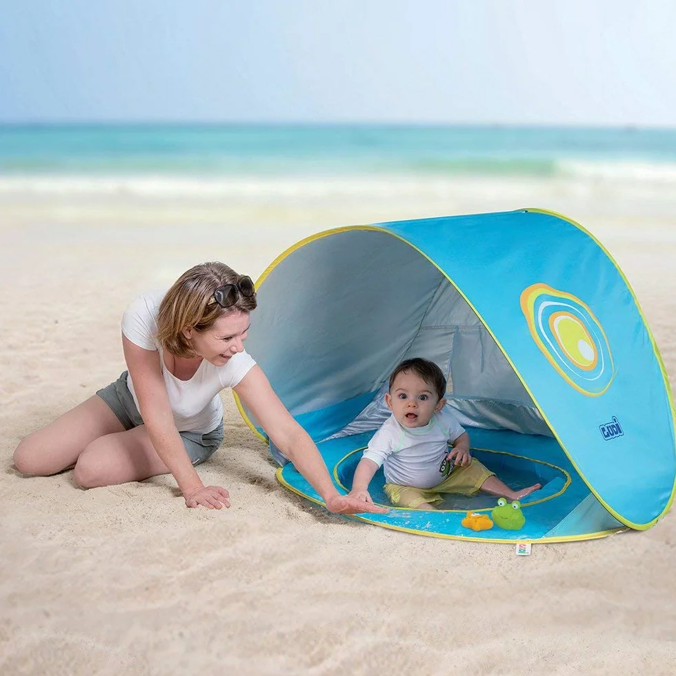 Ludi 2206 wielofunkcyjny basen z materiału z ochroną UV 50 muszla plażowa