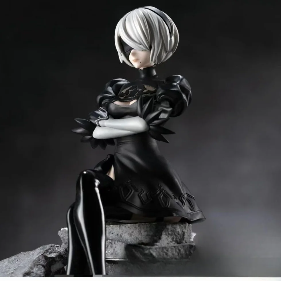 Eamily for Sitting 2B NieR figurka ręcznie wykonana PCW anime manga postać model statuetka figurka przedmioty kolekcjonerskie dekoracje prezenty