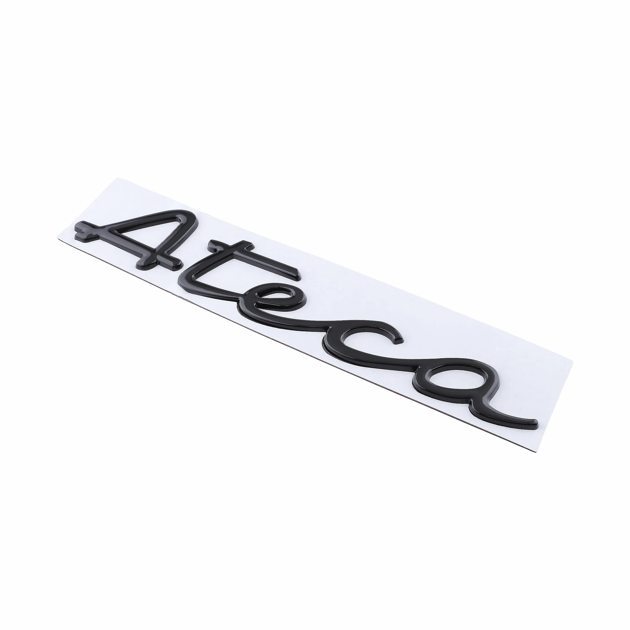 Emblemat Ateca naklejka samochodowa czarny